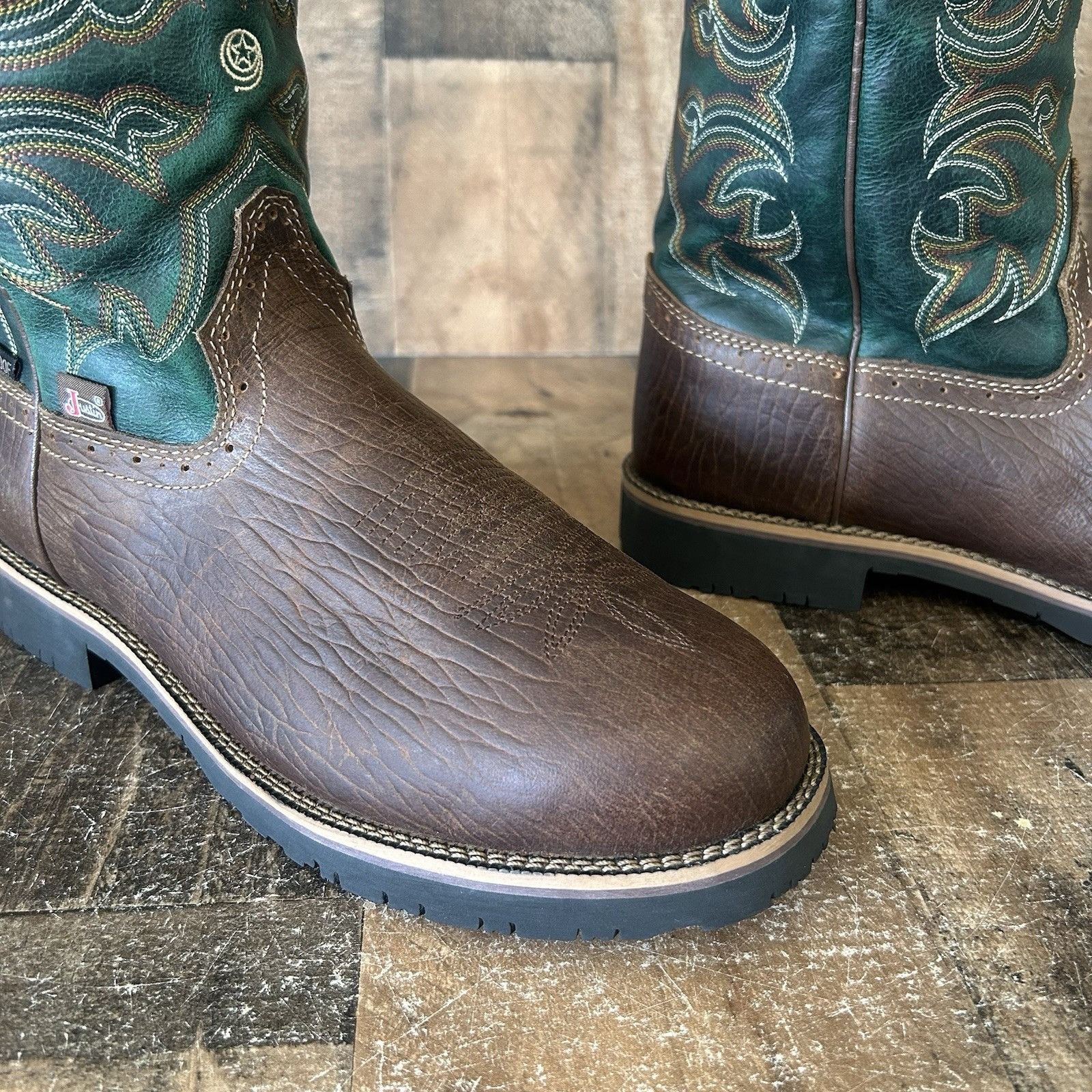 Justin Justin GS9070 George Strait Cowboy Boots Mens 10 EE Size US 10 / EU 43 - 12 Thumbnail
