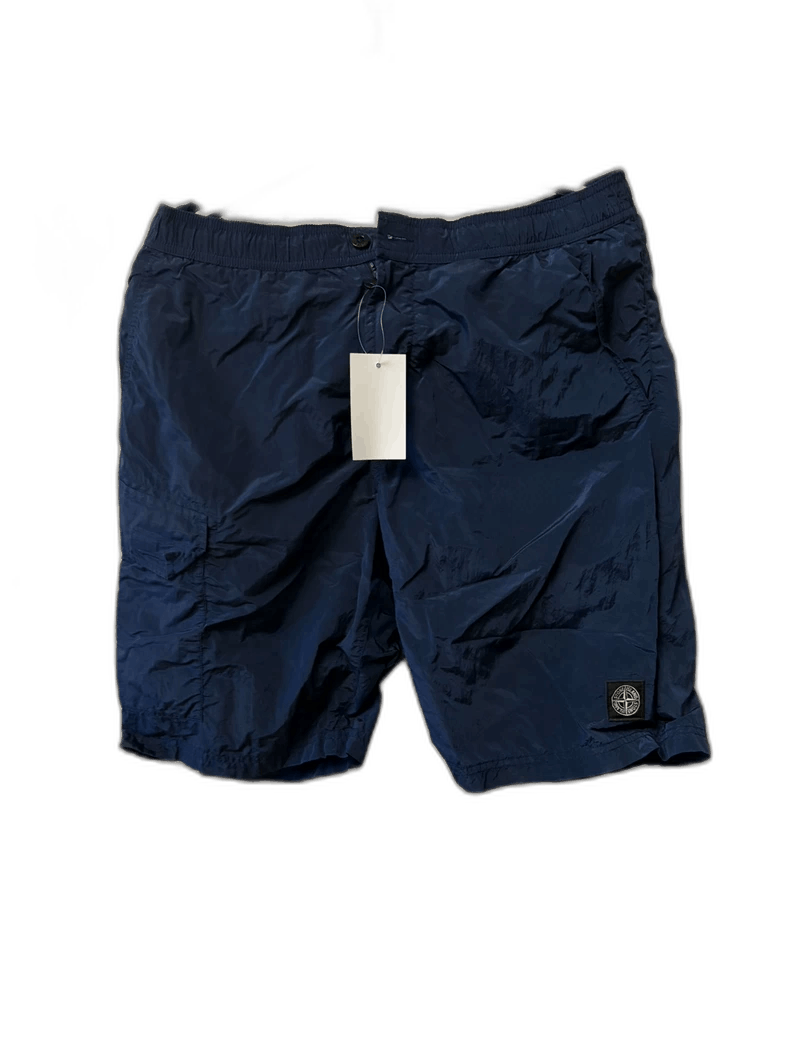 Stone Island Stone Island Blue Label Nylon Shorts -2506 Size US 34 / EU 50 - 1 Thumbnail