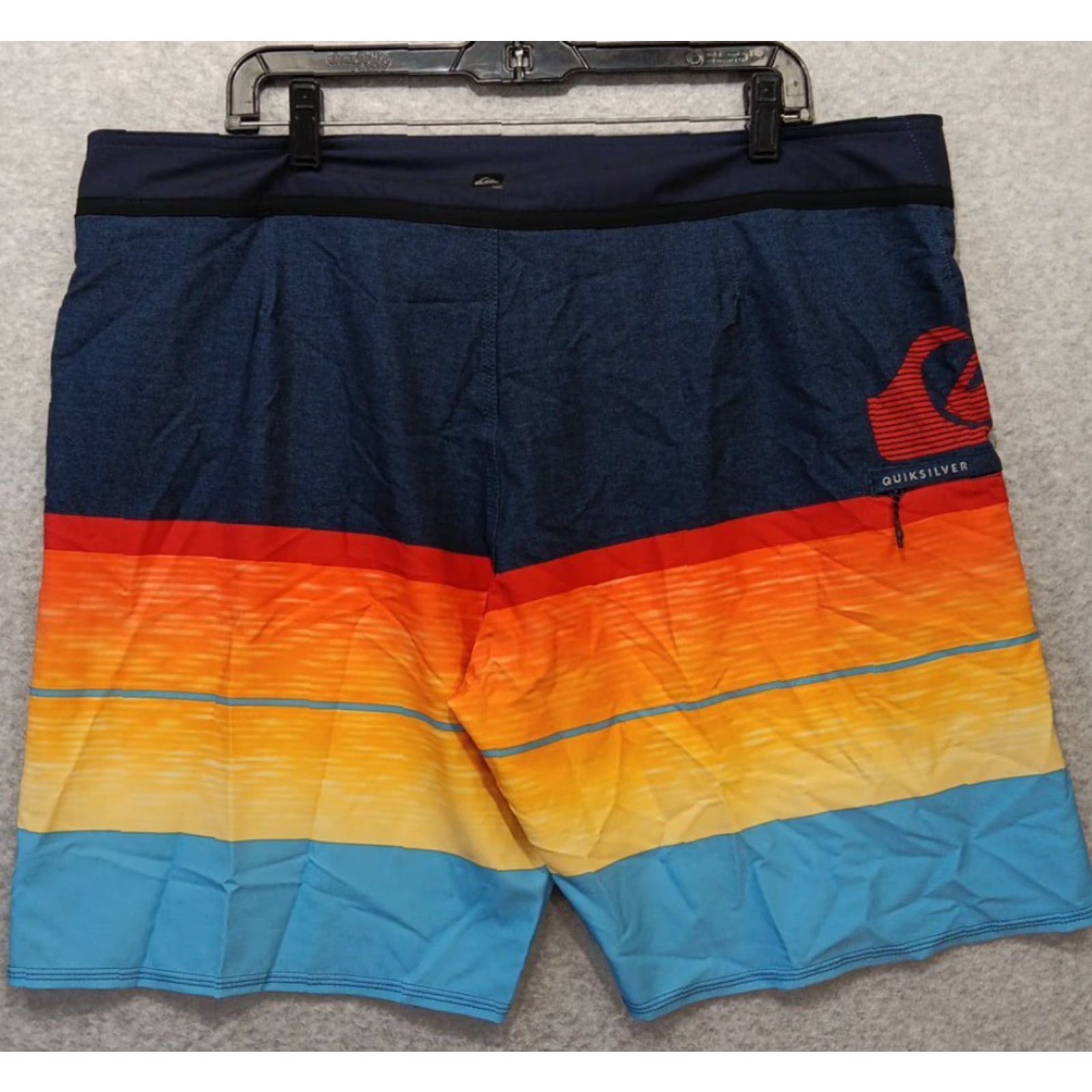 Quiksilver Quiksilver Board Shorts Swim Trunks Men 40 Colorblock Black Multi-Color Retro 40s Board Shorts Mens Size US 40 / EU 56 - 7 Thumbnail