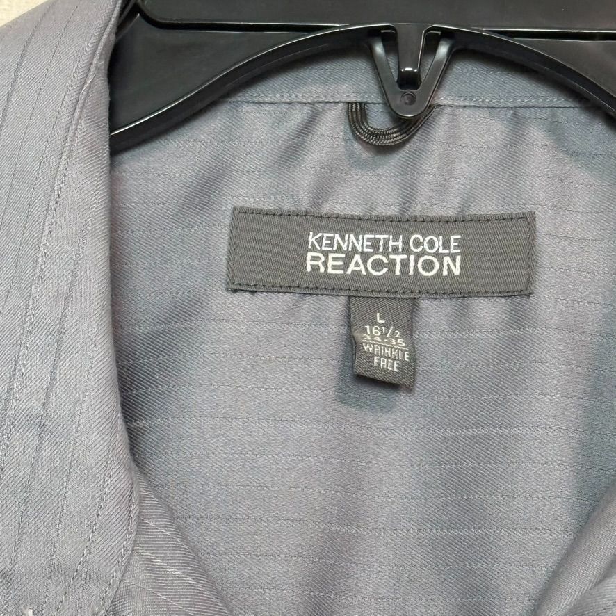 Kenneth Cole Kenneth Cole Reaction Men's Button Down Dress Shirt L Size US L / EU 52-54 / 3 - 3 Thumbnail