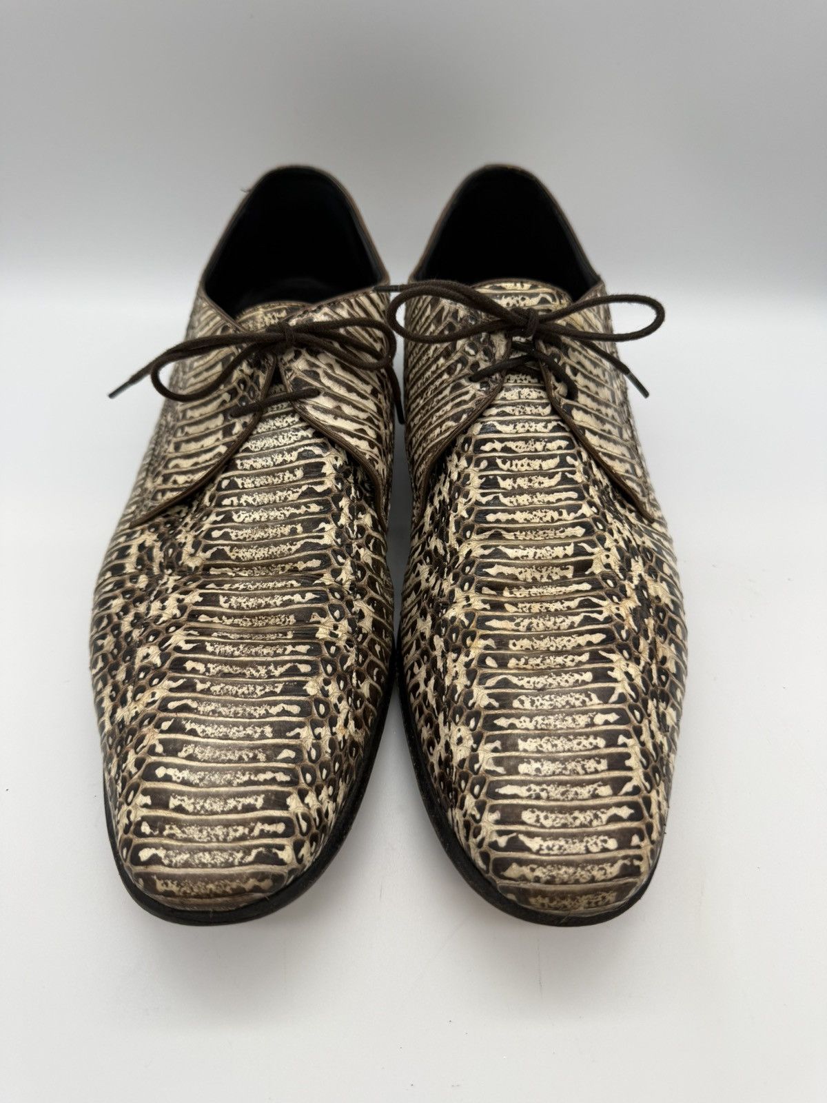 Pierre Hardy PIERRE HARDY Genuine Python Skin Derby Oxford-RARE-SIZE US11 Size US 11 / EU 44 - 3 Thumbnail