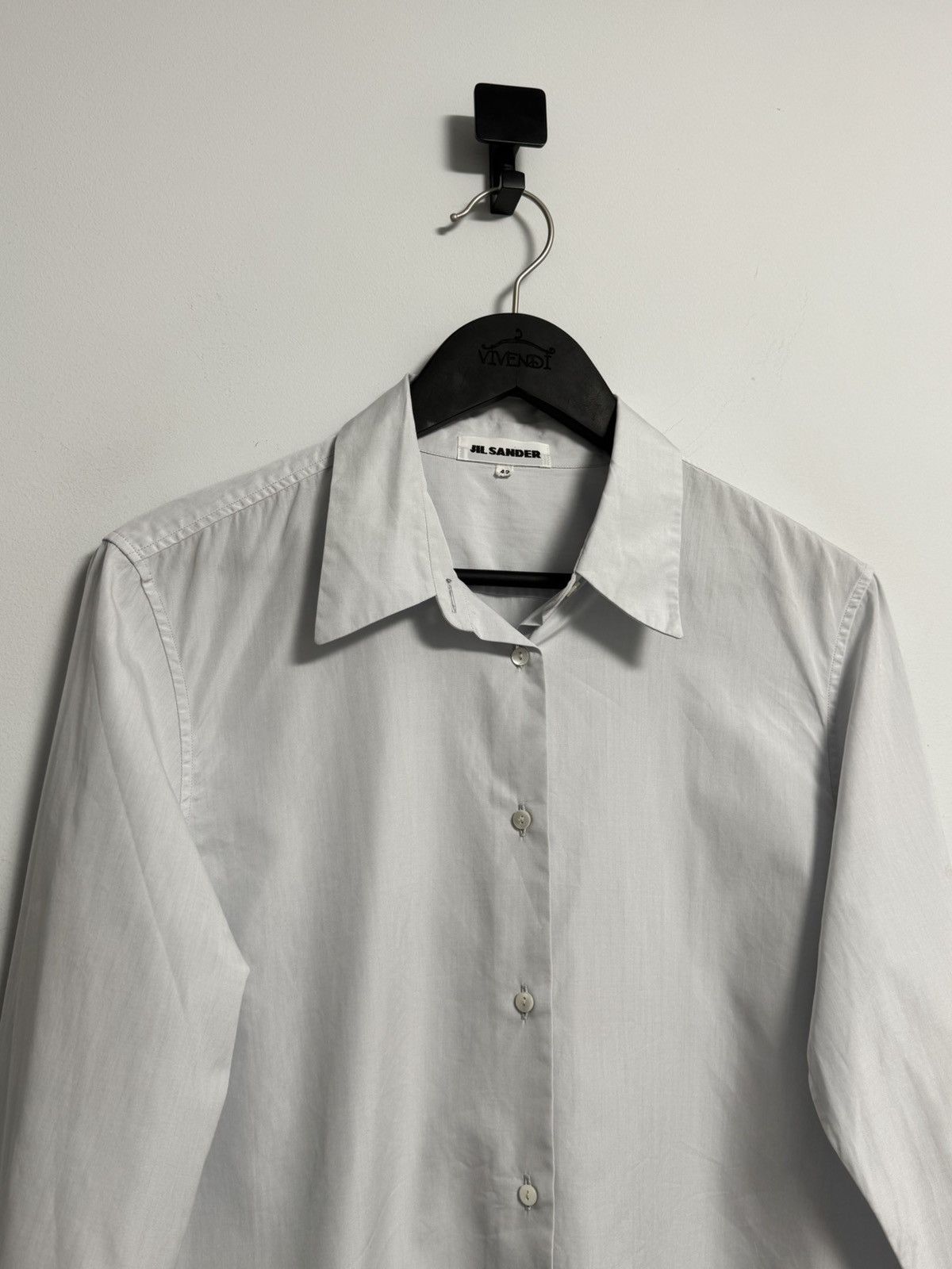 Jil Sander Jil Sander Button Up Shirt Luxury Women’s Size M / US 6-8 / IT 42-44 - 2 Thumbnail
