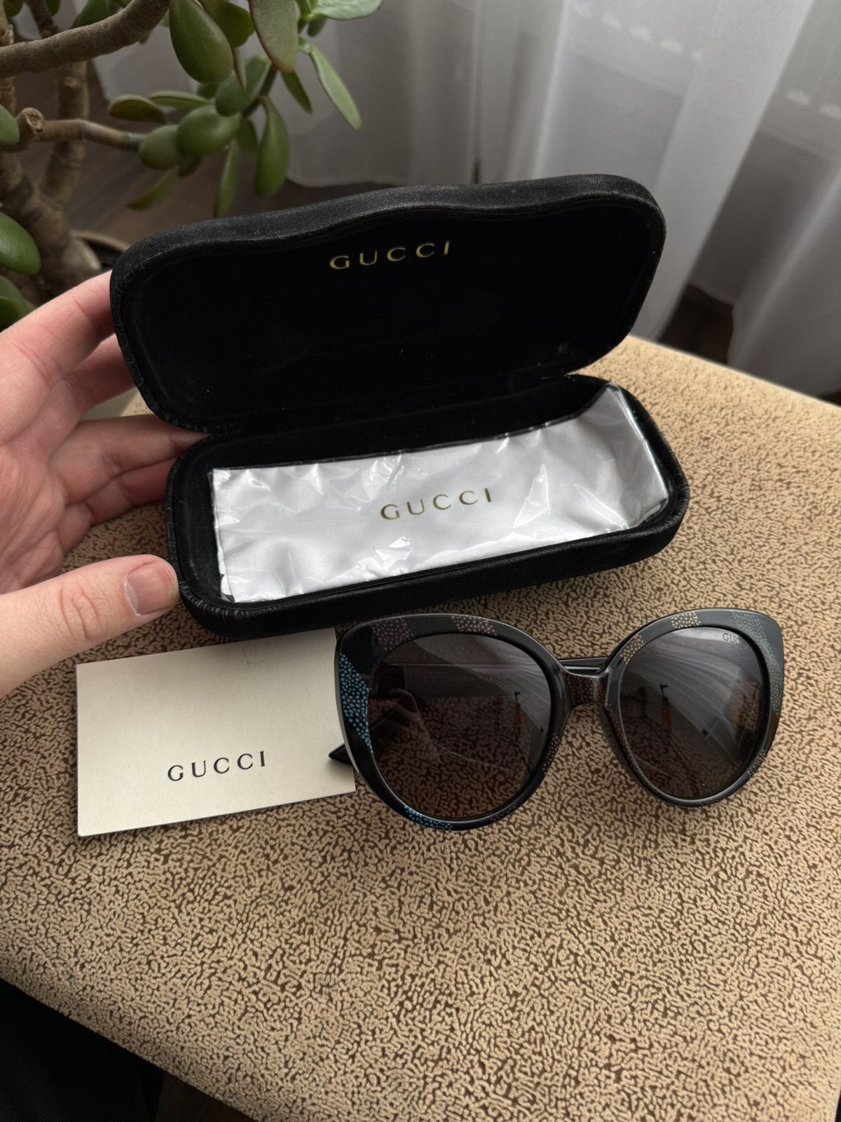 Gucci Gucci Cat Eye Glasses gg0325sa 002 Size ONE SIZE - 9 Thumbnail