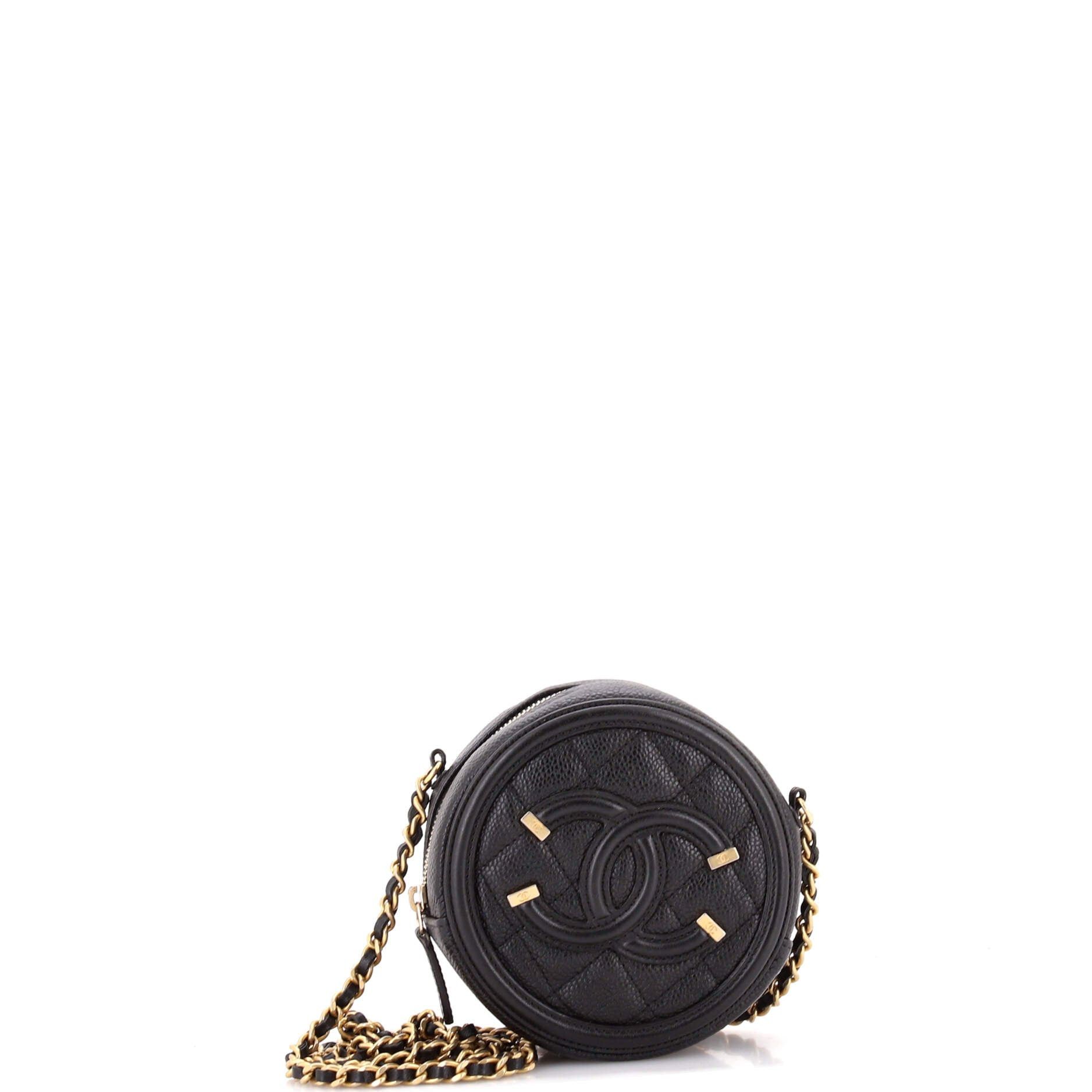 Chanel Filigree Round Clutch with Chain Size ONE SIZE - 1 Thumbnail