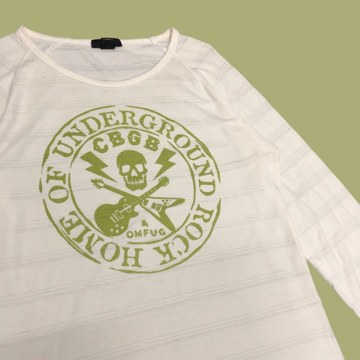 Seditionaries × Vintage Vtg CBGB Longsleeve Tshirt Punkrock Rock N Roll Ramones Size US M / EU 48-50 / 2 - 1 Thumbnail
