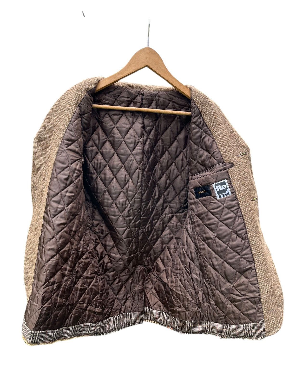 Japanese Brand Жизнь x Re B’2nd wool casual blazer jacket Size US M / EU 48-50 / 2 - 10 Thumbnail