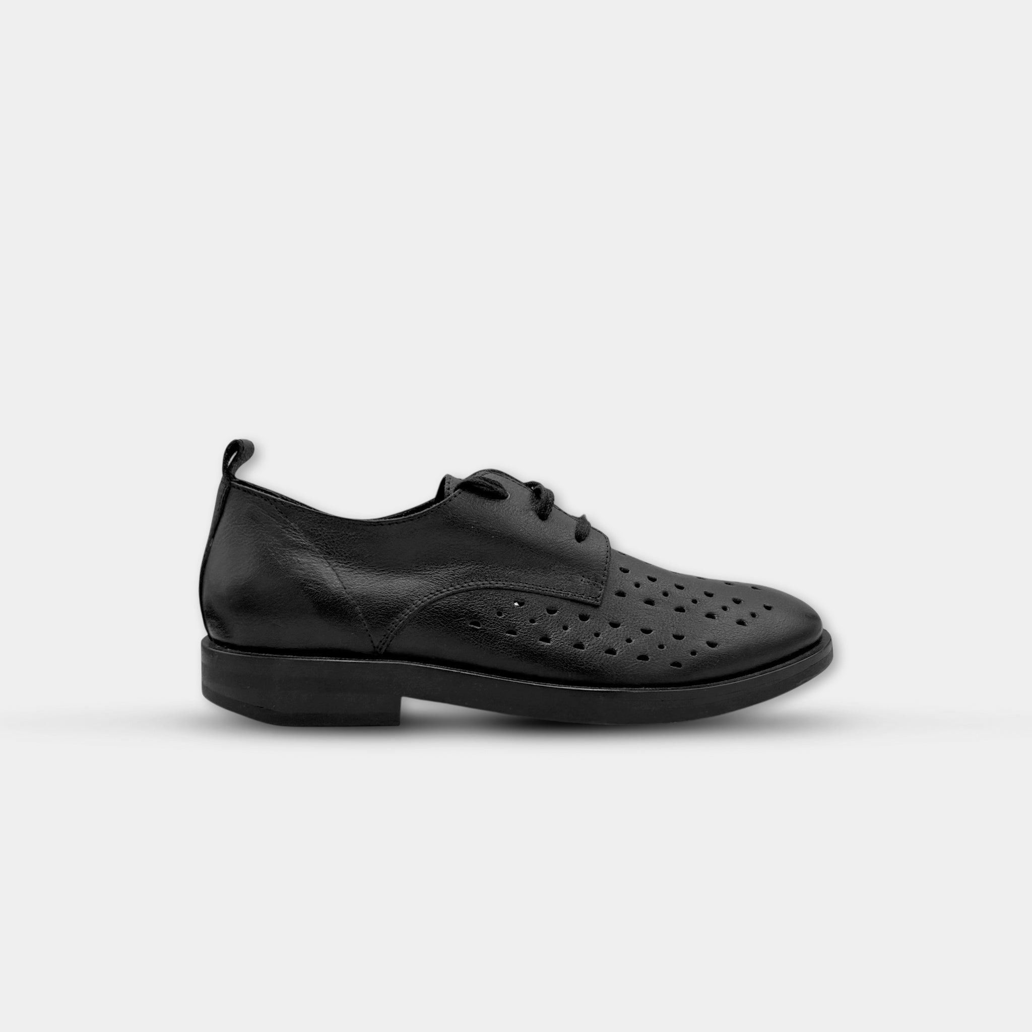 Ann Demeulemeester Ann Demeulemeester Perforated Lace-up Derbies Size US 8.5 / EU 41-42 - 1 Thumbnail