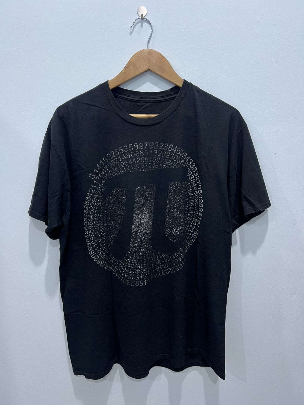 Other Pi Number Symbol Math Science Black T-shirt Size US L / EU 52-54 / 3 - 1 Thumbnail
