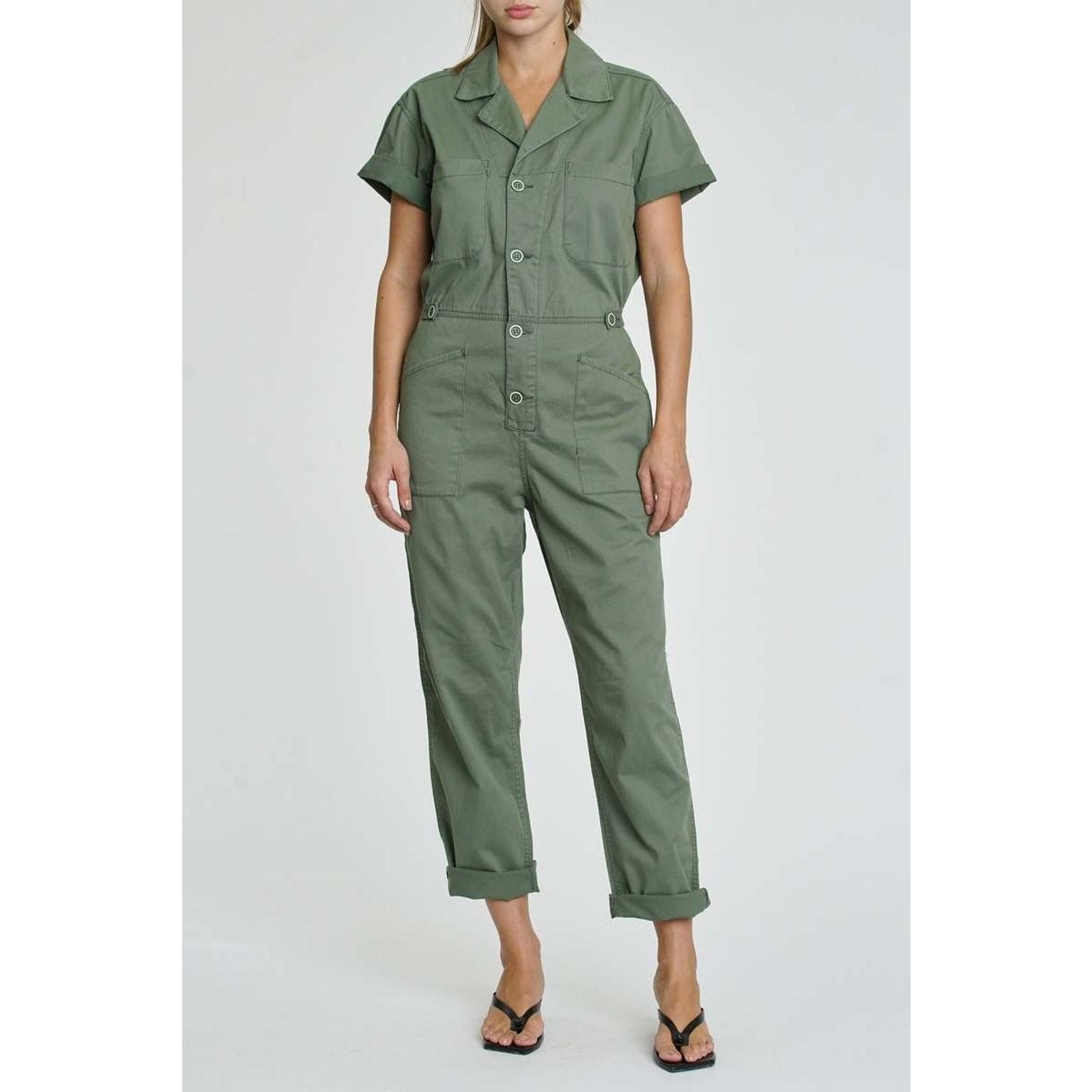 Pistola Pistola Grover in Colonel Field Jumpsuit Embroidered XS Size 26" / US 2 / IT 38 - 3 Thumbnail