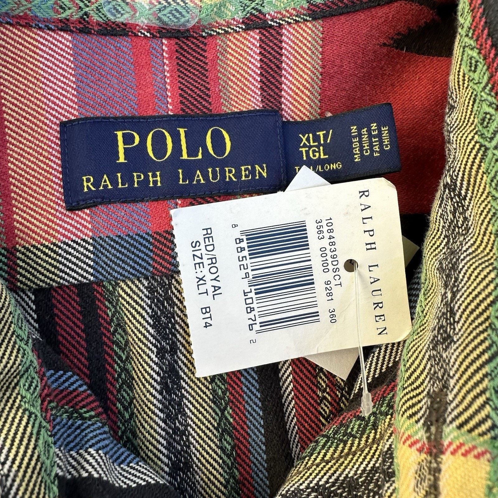 Polo Ralph Lauren NWT Polo Ralph Lauren Western Tribal Aztec Longsleeve Shirt Size US XL / EU 56 / 4 - 4 Thumbnail