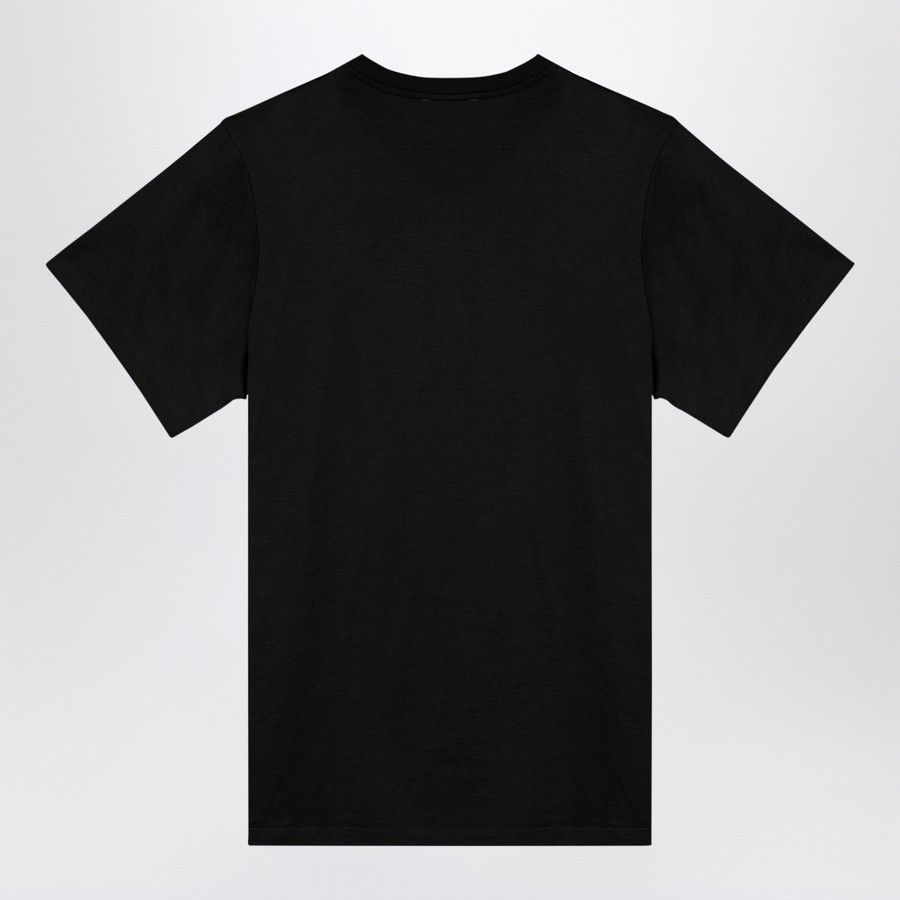 Max Mara o1d2blof0824 Oversized Logo T-Shirts in Black Size M / US 6-8 / IT 42-44 - 2 Thumbnail