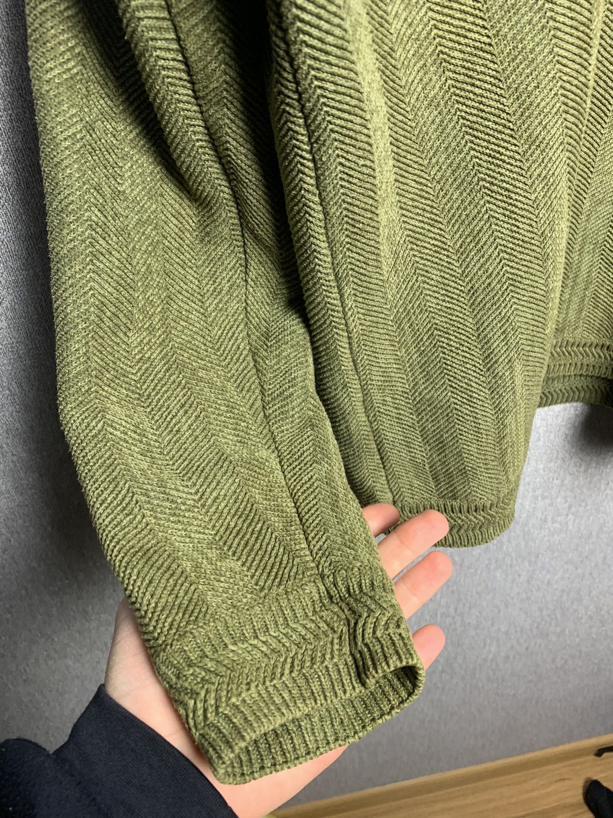 Chaps Ralph Lauren Chaps x Ralph Lauren - Vintage Herringbone Sweater Size US L / EU 52-54 / 3 - 7 Thumbnail