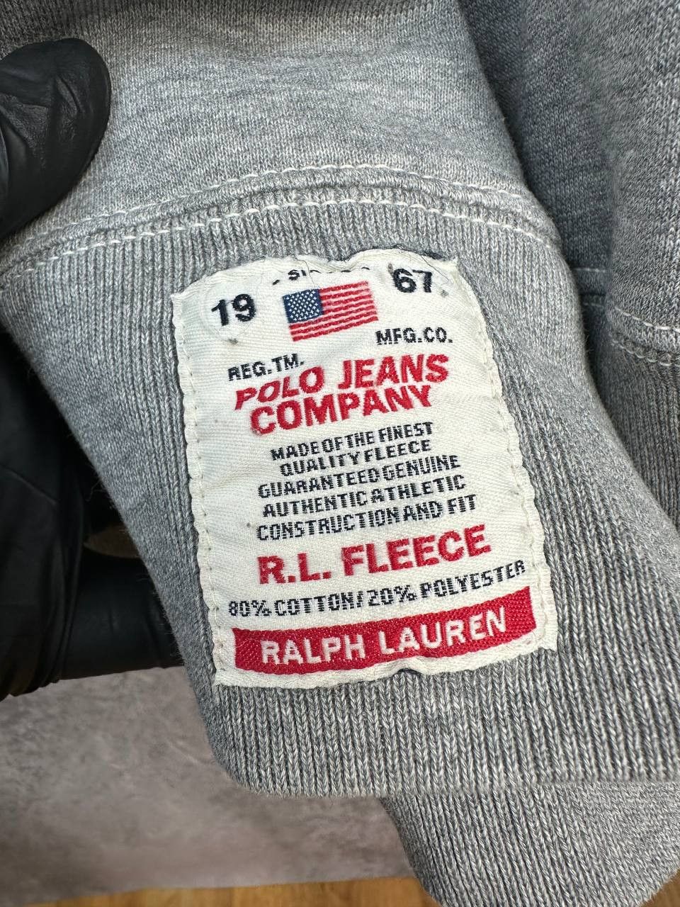 Ralph Lauren Ralph Lauren Fleece Y2K Vintage #67 Full Zip Hoodie Patch Size US XL / EU 56 / 4 - 13 Thumbnail