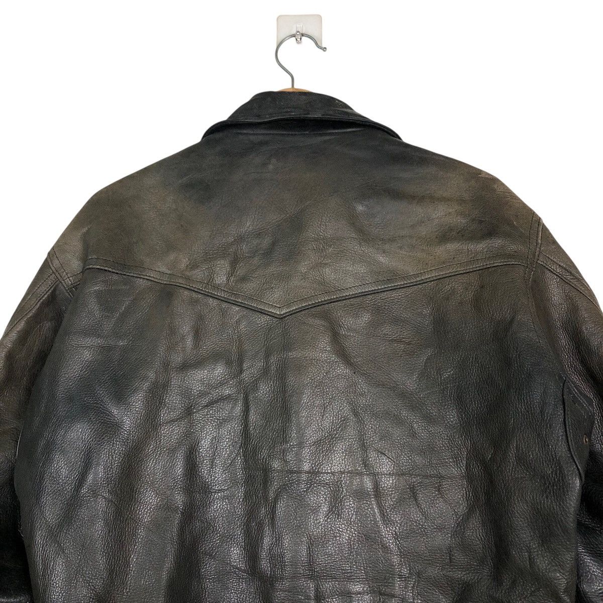 Japanese Brand Vintage Soft Leather Biker Jacket Harold’s Gear IsseyMiyake Size US M / EU 48-50 / 2 - 9 Thumbnail
