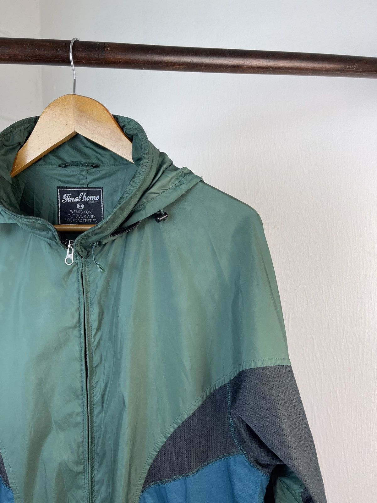 Final Home Final Home Issey Miyake Windbreaker Jacket A1 Size US L / EU 52-54 / 3 - 7 Thumbnail