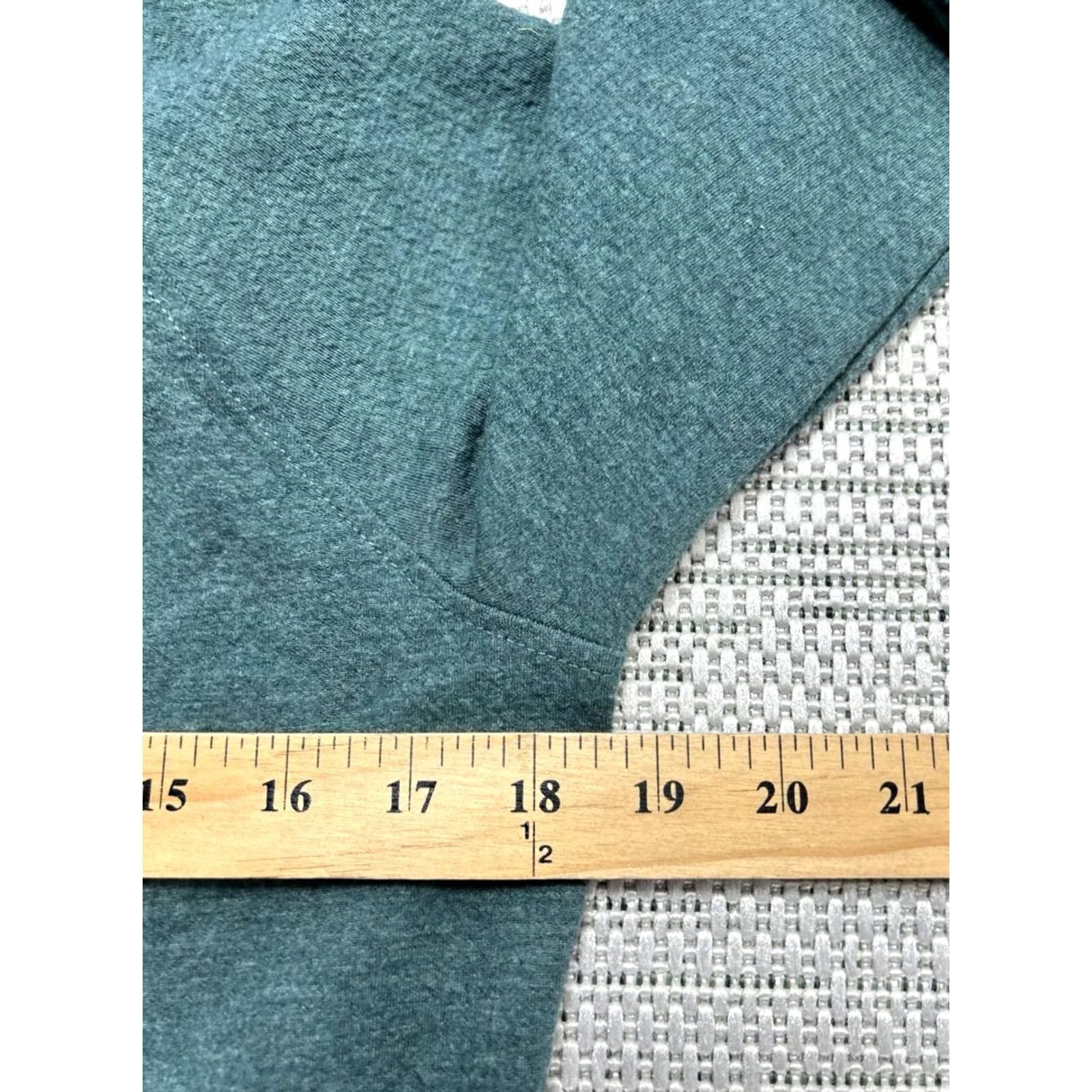 Vintage Marika Hoodie Womens Medium Green Cotton Blend Quarter Zip Size M / US 6-8 / IT 42-44 - 6 Thumbnail