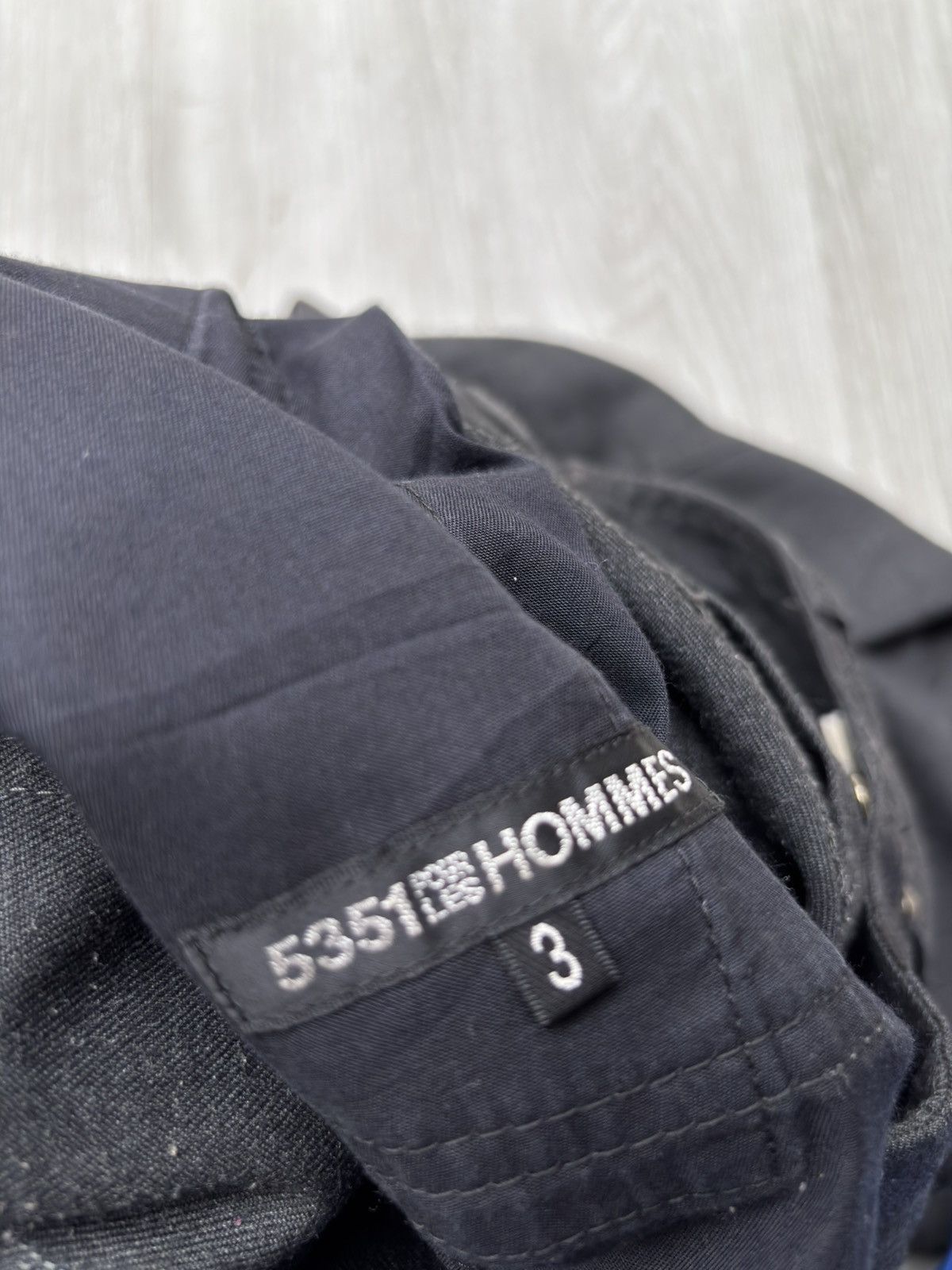 Japanese Brand 5351 pourles hommes flare cargo pants Size US 29 - 6 Thumbnail