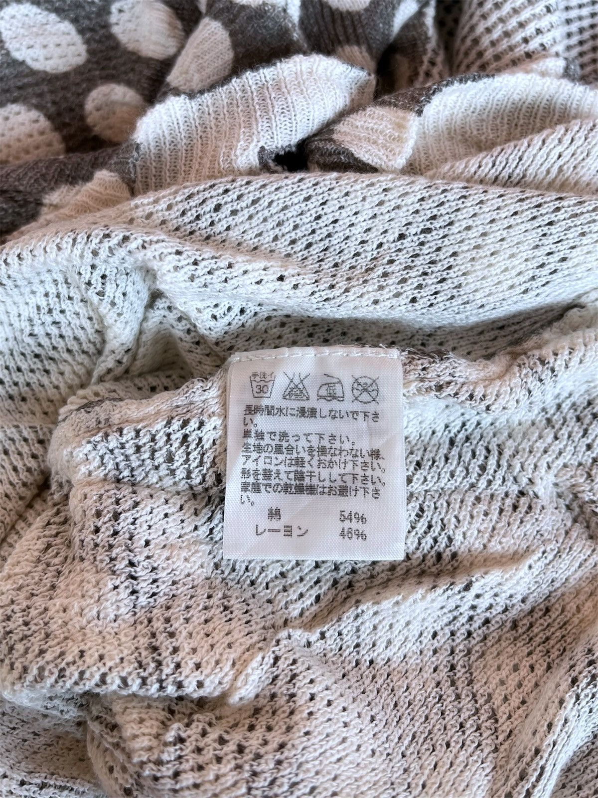 mercibeaucoup Mercibeaucoup Issey Miyake polkadot sweater Size S / US 4 / IT 40 - 11 Thumbnail