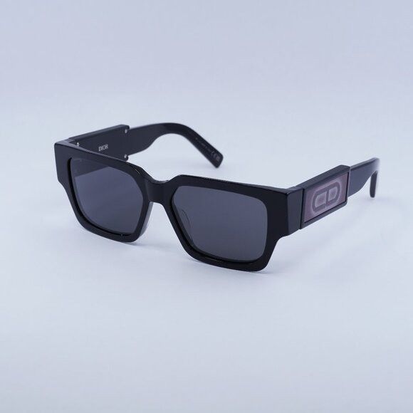 Dior 🕶️ New Dior CD SU 16A0 Sunglasses - Black Frame, Smoke Size ONE SIZE - 3 Thumbnail