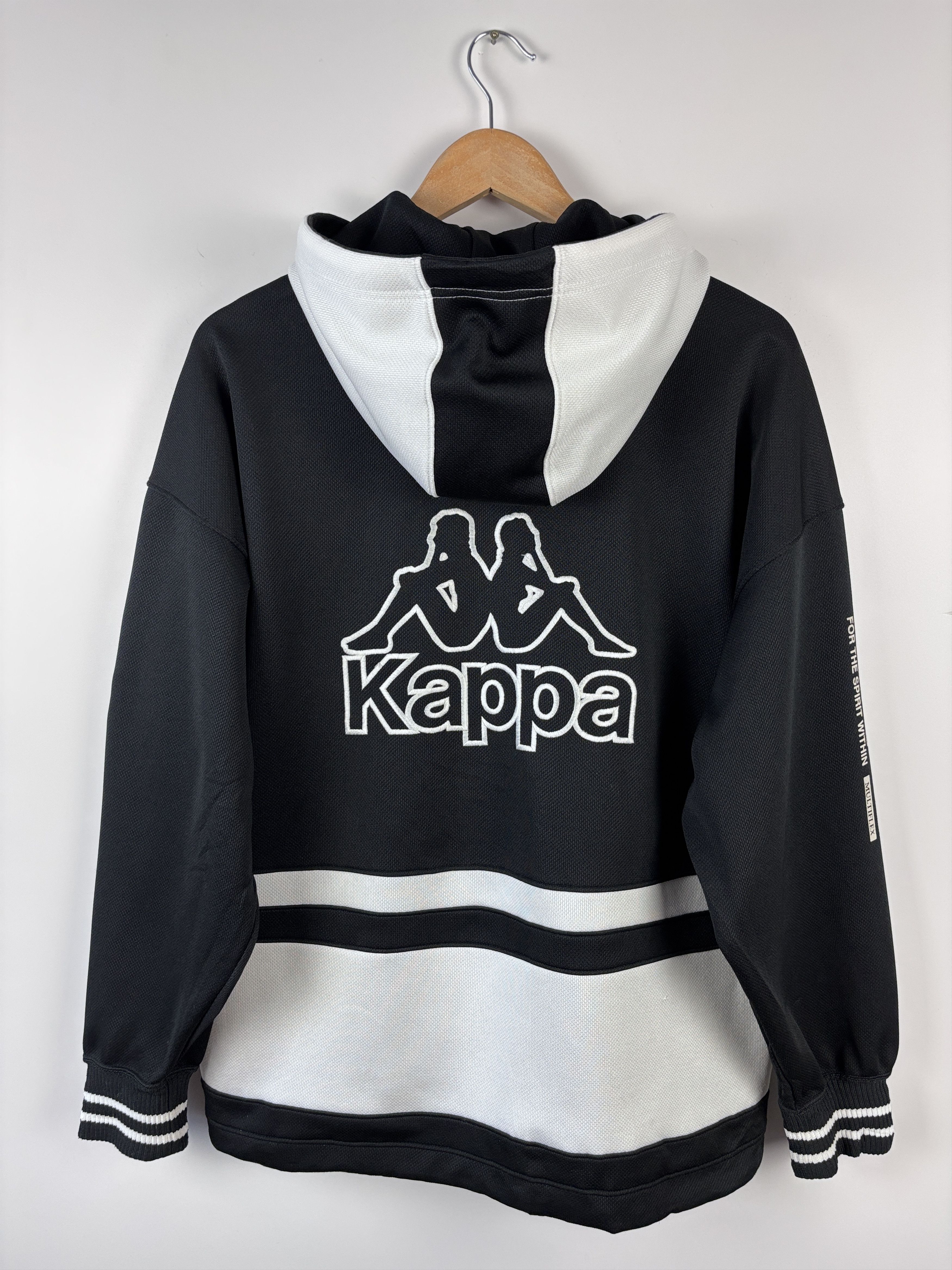 Kappa × Vintage Kappa Spirit Within Aeroflex Hoodie Made in Japan Jacket L Size US L / EU 52-54 / 3 - 1 Thumbnail
