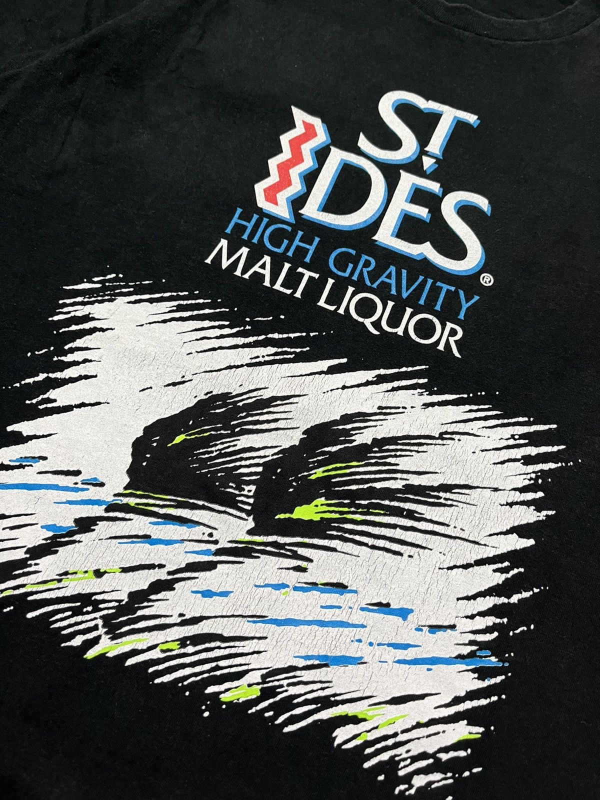 Supreme Supreme St Ides High Gravity Malt Liquor Black T-Shirts Size US M / EU 48-50 / 2 - 2 Thumbnail