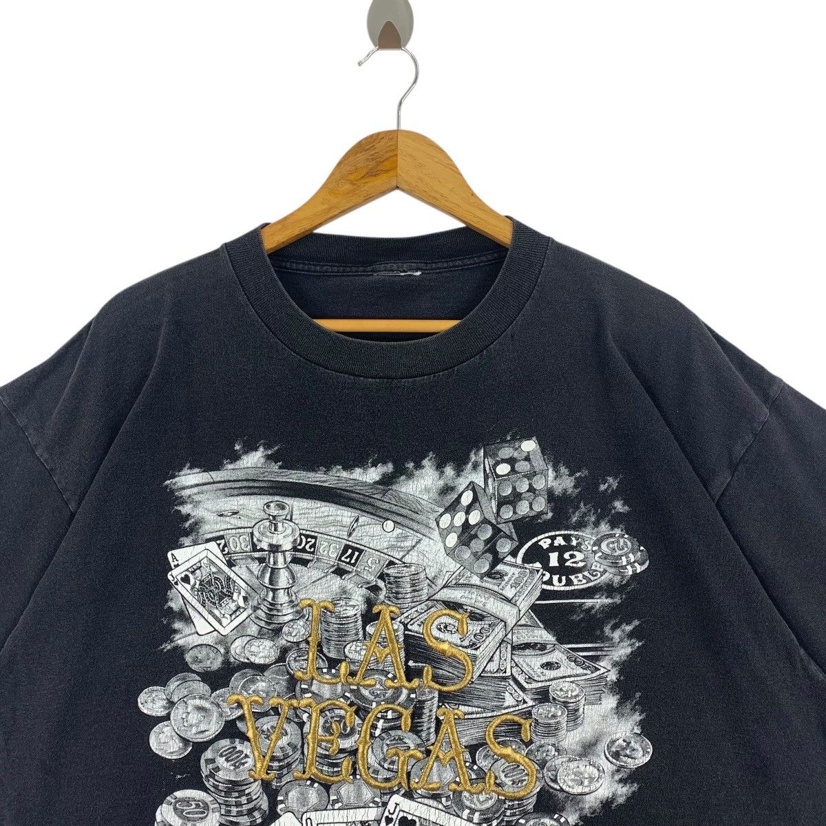 Vintage Vintage LAS VEGAS casino big printed tee Size US XL / EU 56 / 4 - 2 Thumbnail