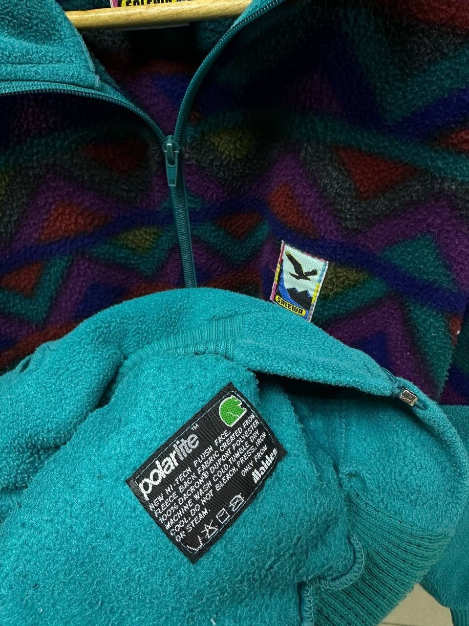 SALEWA × Vintage Vintage Salewa Outdoor Fleece Jacket Size US M / EU 48-50 / 2 - 14 Thumbnail