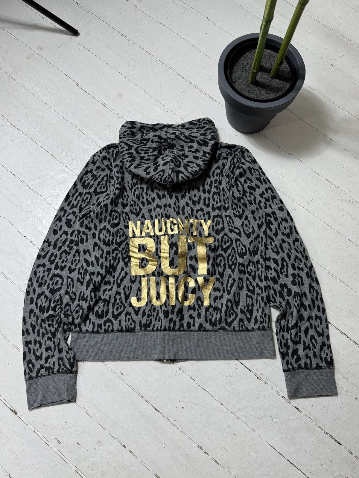 Juicy Couture JUICY COUTURE LEOPARD PRINT HOODIE&PANTS SET TRACKSUIT Size XL / US 12-14 / IT 48-50 - 3 Thumbnail
