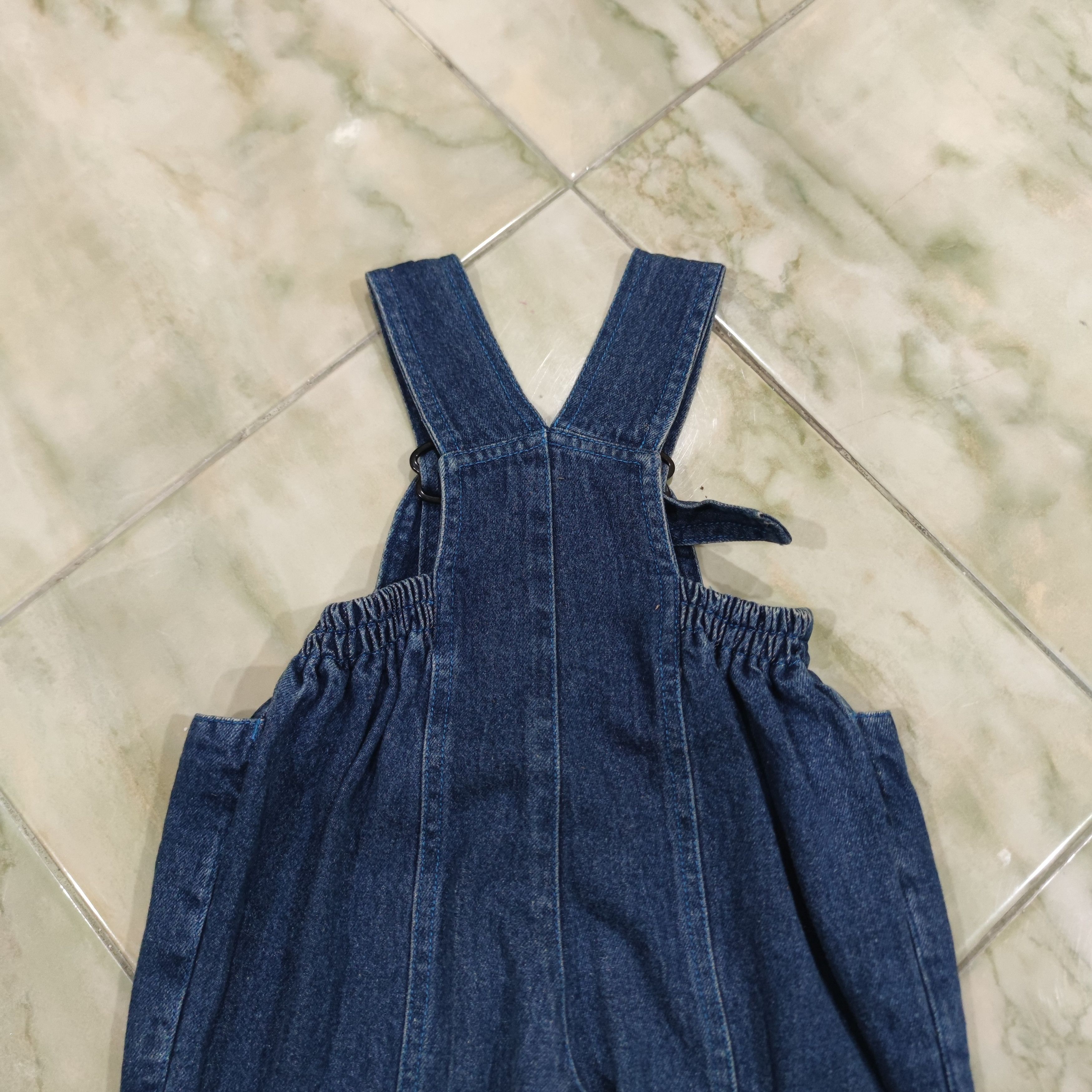 Yves Saint Laurent VINTAGE YVES SAINT LAURENT YSL DENIM BABY OVERALL SIZE 90CM Size ONE SIZE - 11 Thumbnail