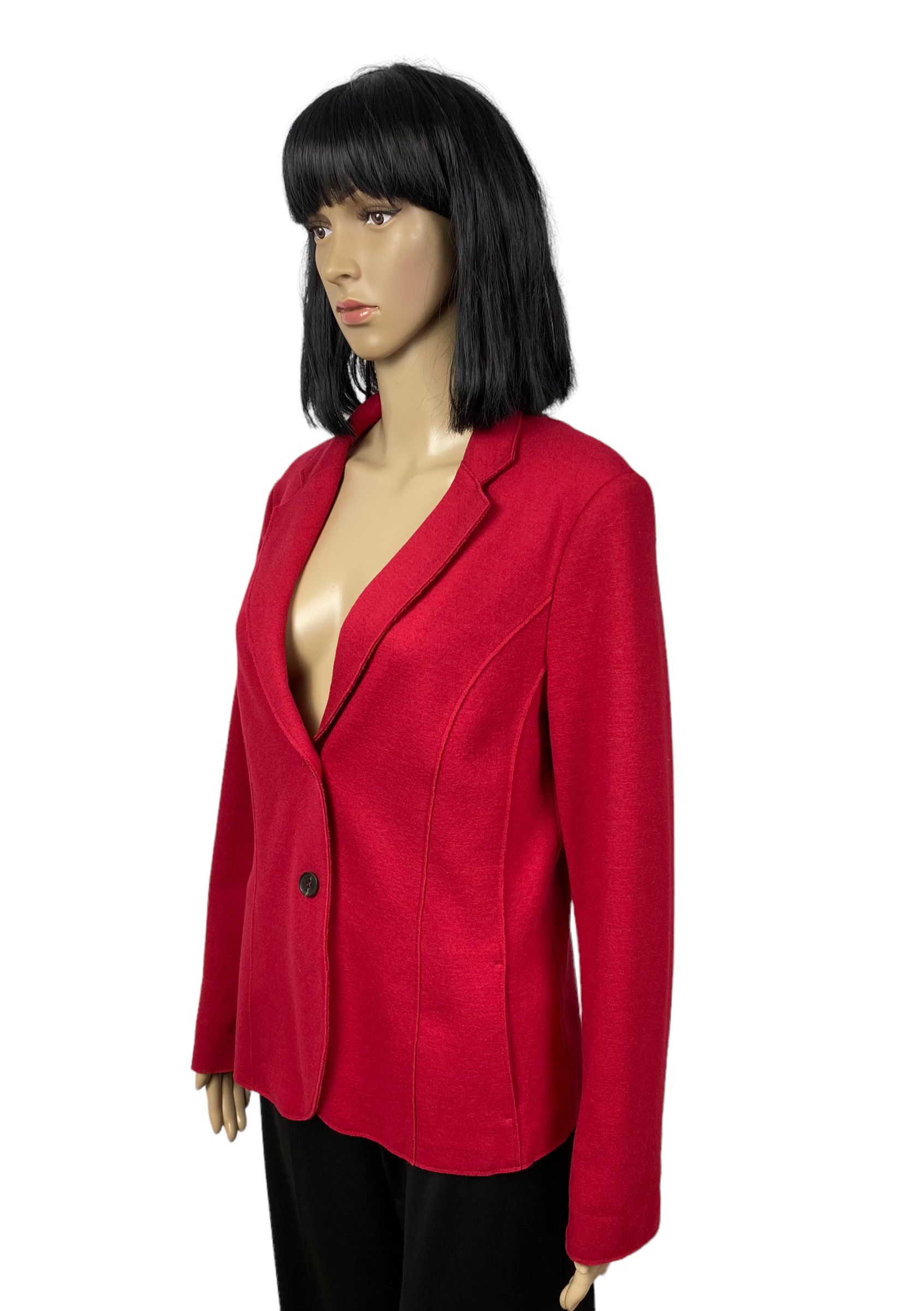 Other Marc Cain Wool-Cashmere Blazer Jacket women size 4 Size L / US 10 / IT 46 - 3 Thumbnail