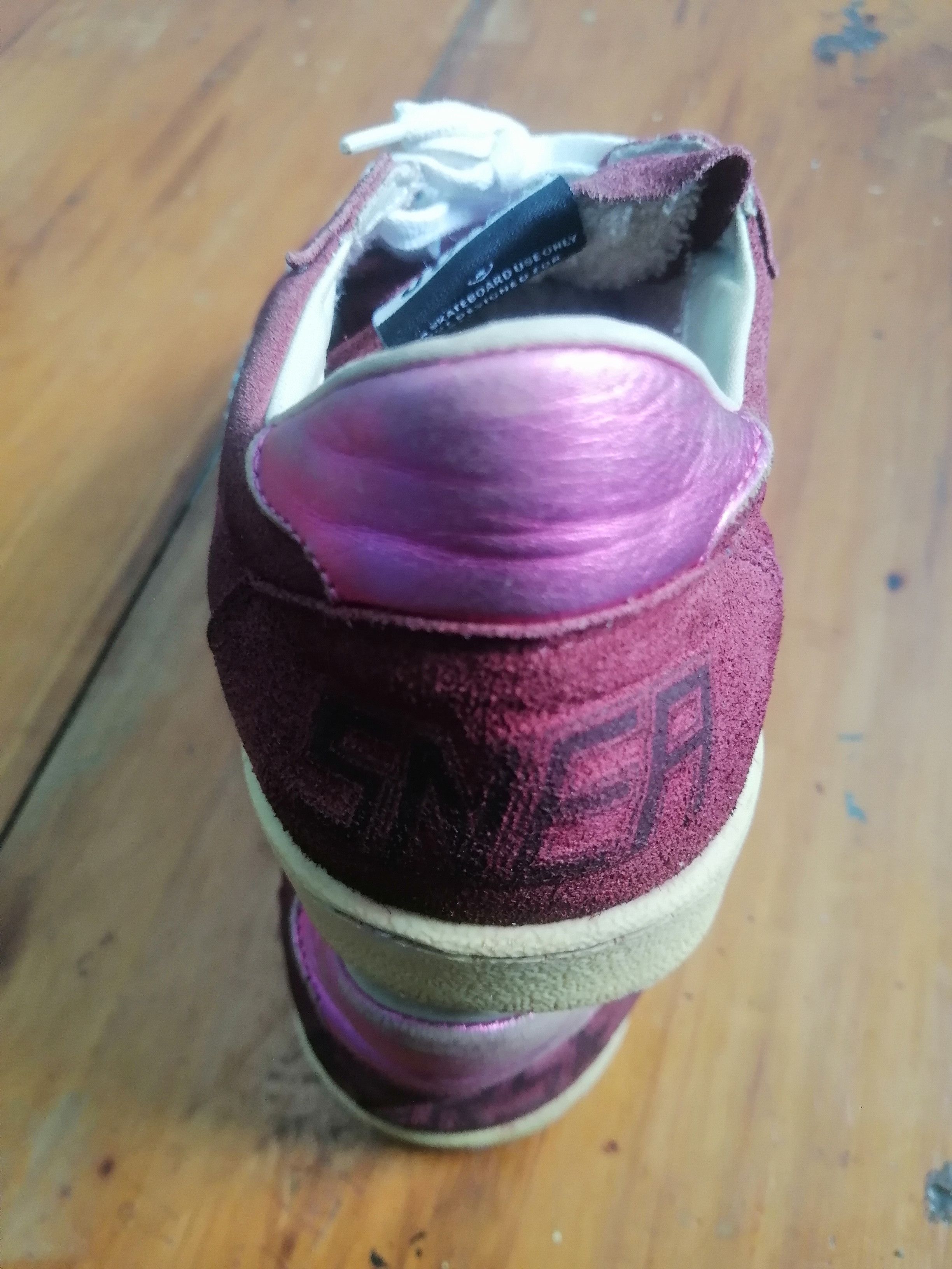 Golden Goose Maroon Golden Goose Ballstar Size US 5 / EU 37 - 9 Thumbnail