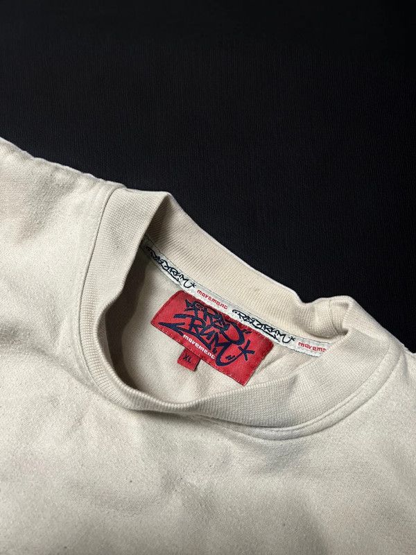 Vintage Vintage Red Rum Movement embroidered sweatshirt skate Size US XL / EU 56 / 4 - 3 Thumbnail