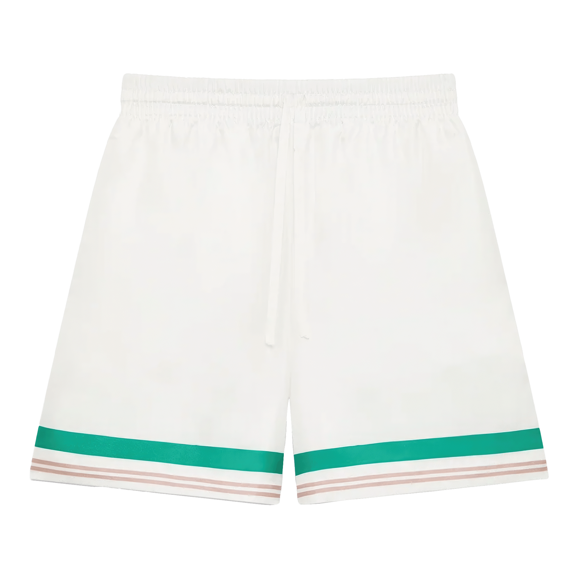 Casablanca Casa Way Silk Shorts White Size US 32 / EU 48 - 1 Thumbnail