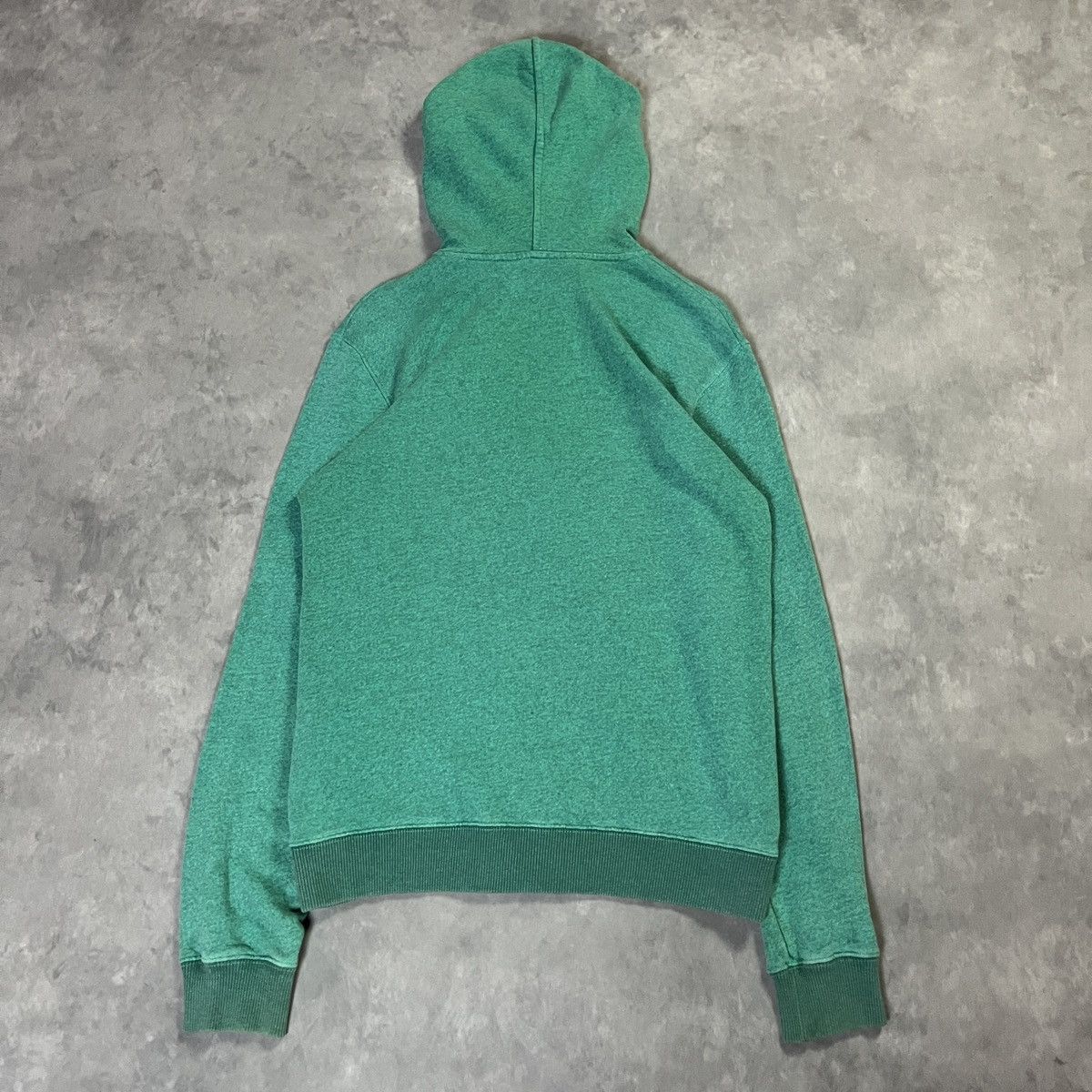 Nudie Jeans 2000s Nudie Jeans Co - Teal Zip Hoodie Vintage Wash Size US XS / EU 42 / 0 - 6 Thumbnail
