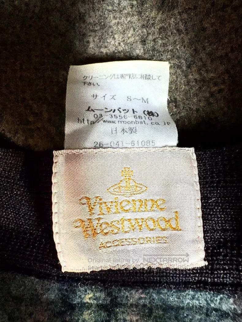 Vivienne Westwood Vivienne Westwood Vintage Gray Pink Plaid Saturn Newsboy C Size ONE SIZE - 6 Thumbnail
