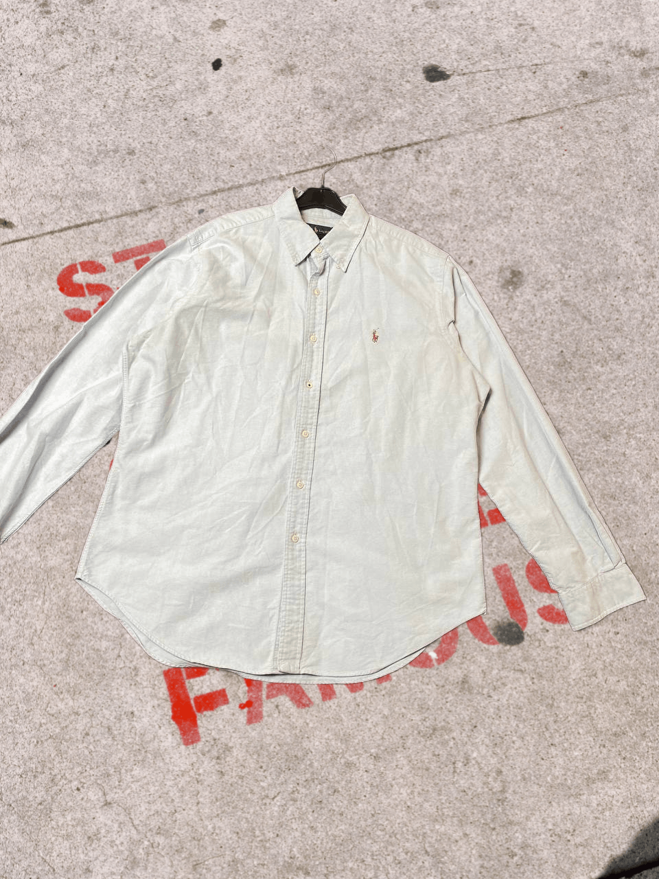 Ralph Lauren Logo Ralph Lauren Y2K Vintage Shirt Classic Fit Size US L / EU 52-54 / 3 - 1 Thumbnail