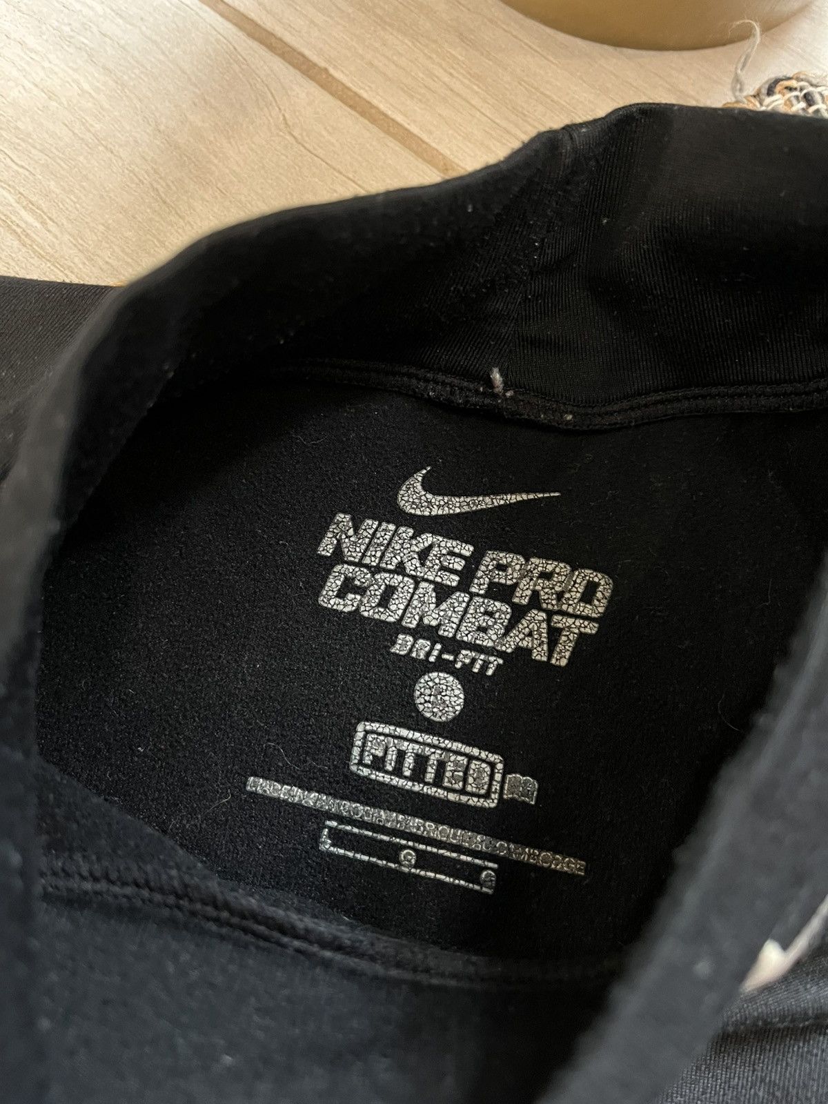 Nike × Vintage Vintage Nike Pro Combat DriFit Longsleeve TShirt Compression Size US L / EU 52-54 / 3 - 16 Thumbnail