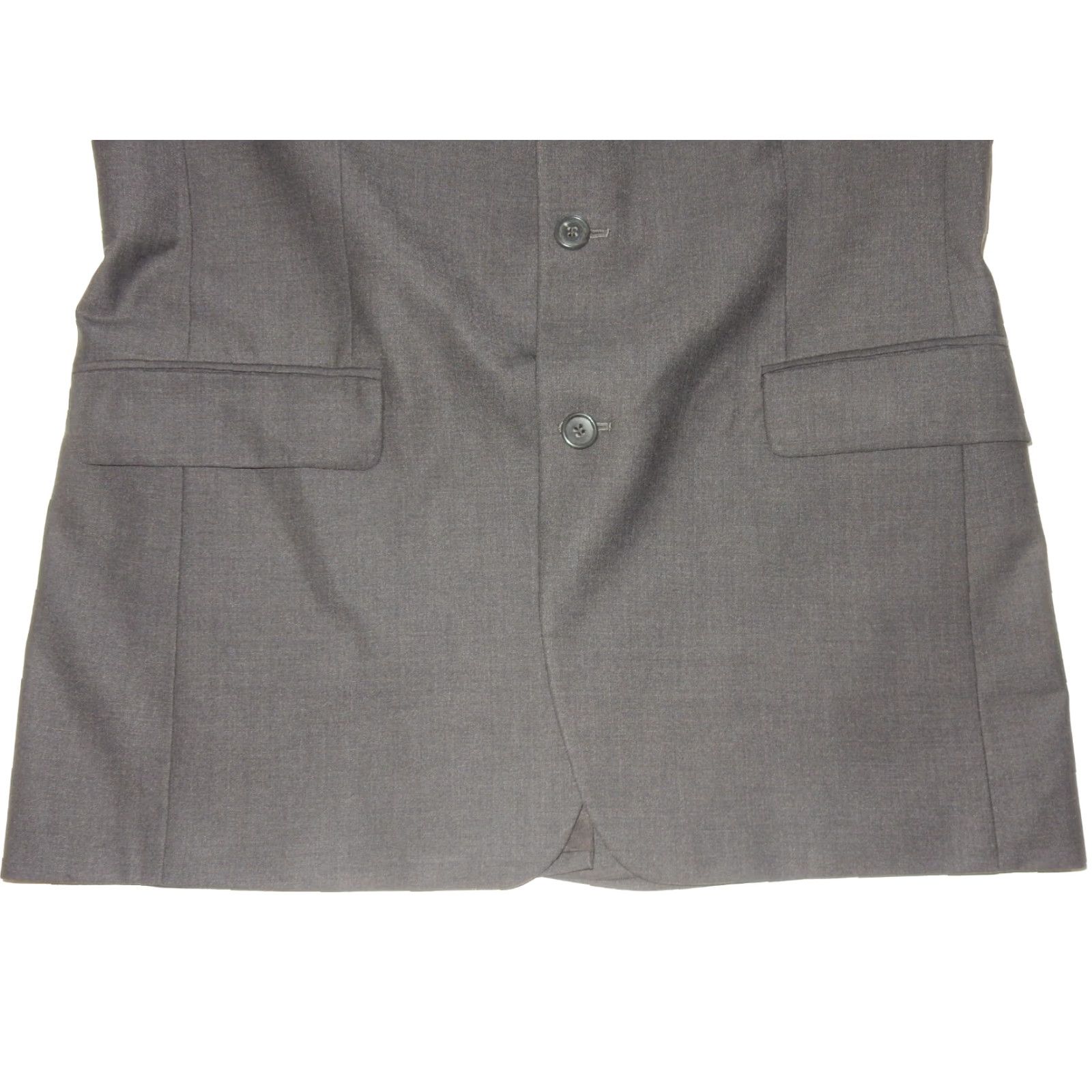 Brooks Brothers VINTAGE? Brooks Brothers Men's Sport Coat Blazer Jacket 39M Gray Wool Blazer Solid Jacket Mens Blazer 39 Mens Wool Brooks Brothers Size 40R - 3 Thumbnail