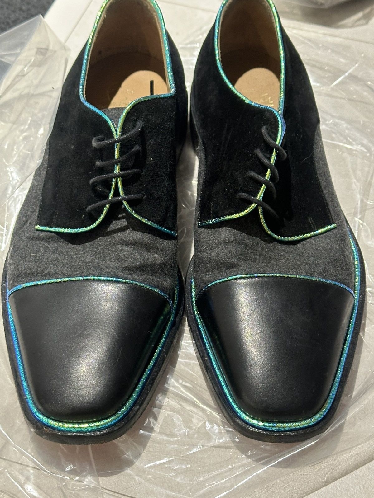 Christian Louboutin Christian Louboutin Limited Edition Reflective Green Oxford Size US 8 / EU 41 - 9 Thumbnail