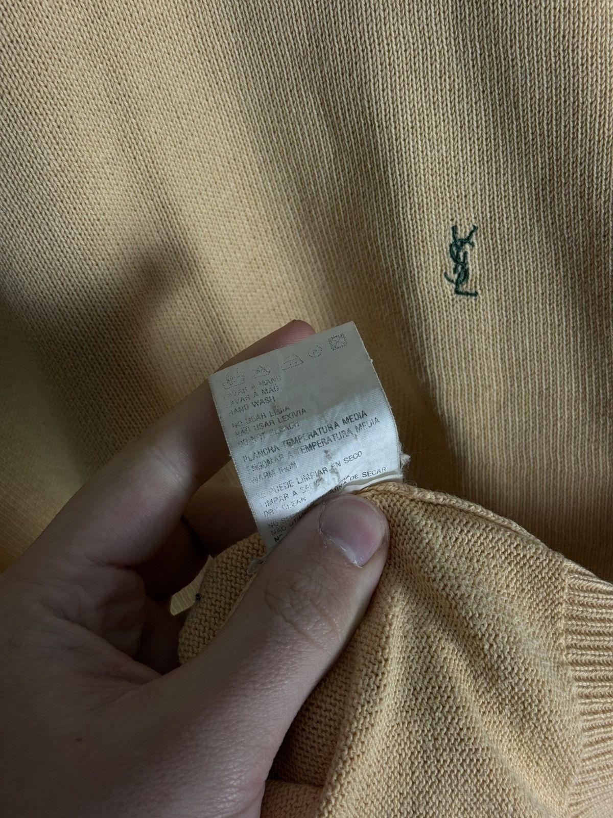 Yves Saint Laurent Vintage Yves Saint Laurent Knit Sweater Size US XL / EU 56 / 4 - 12 Thumbnail