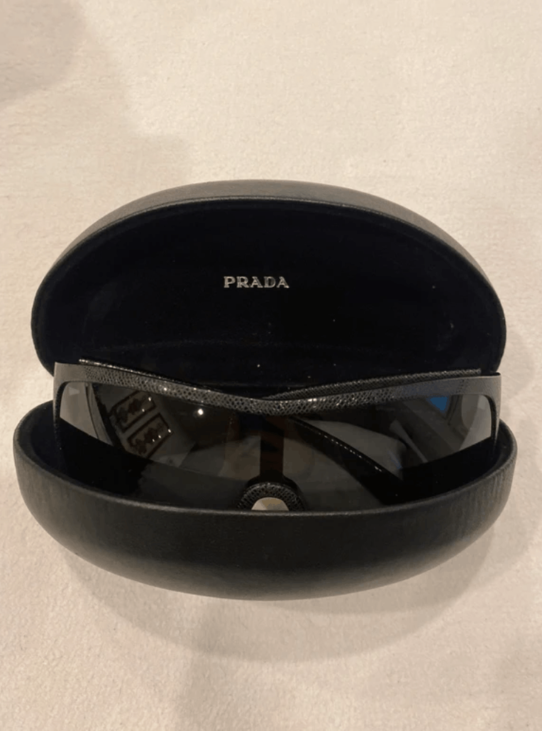 Prada PRADA Sunglasses SPR05H Wrap Shield Mask Symbole Sport Size ONE SIZE - 5 Thumbnail