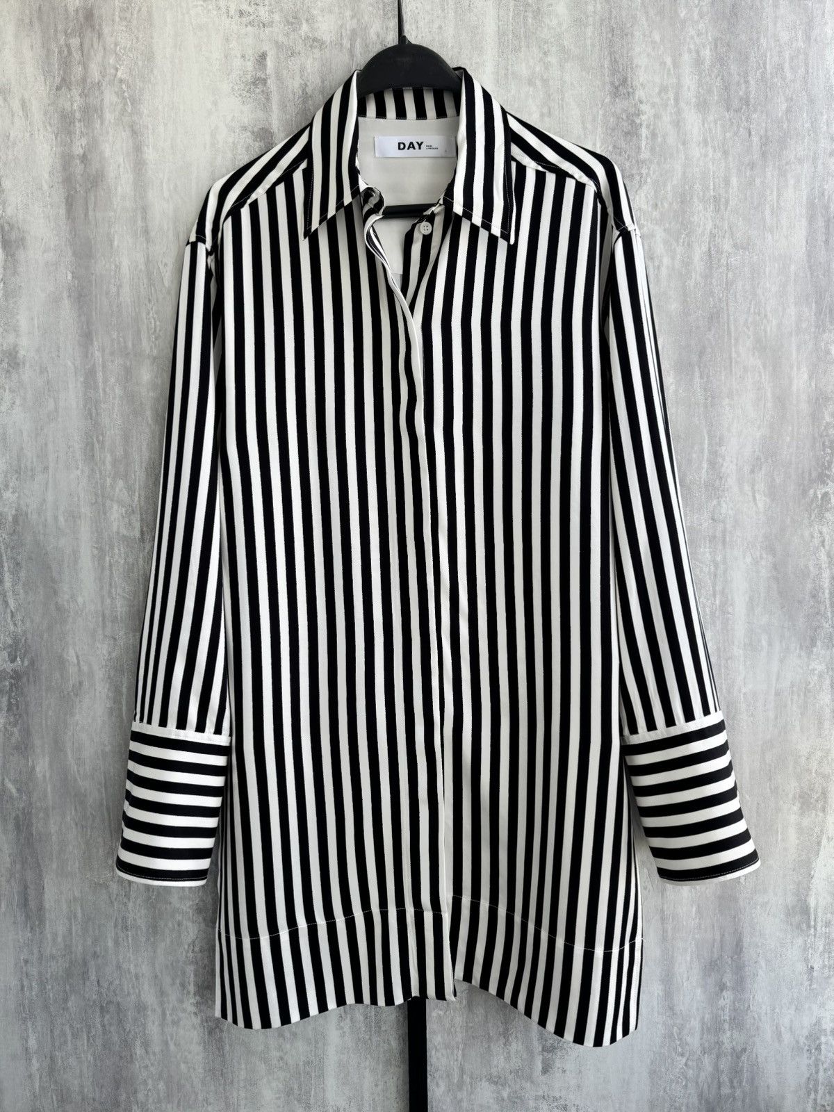 Other DAY Birger et Mikkelsen lea fluid stripe shirt black/white Size M / US 6-8 / IT 42-44 - 5 Thumbnail