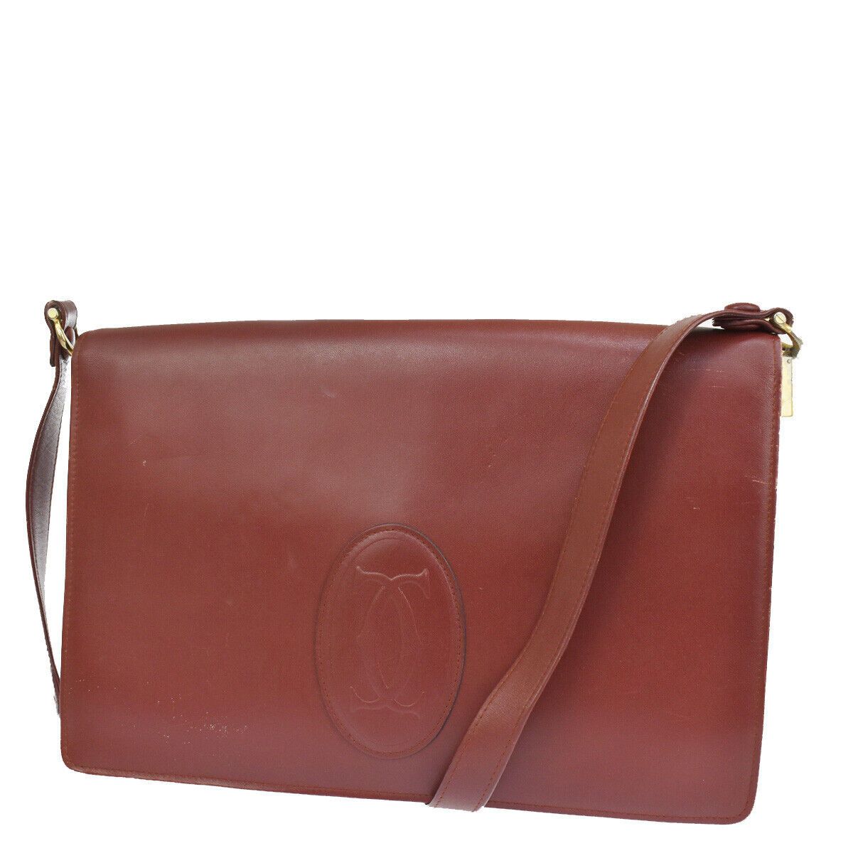 image of Cartier Must De Handbag in Red, Women's