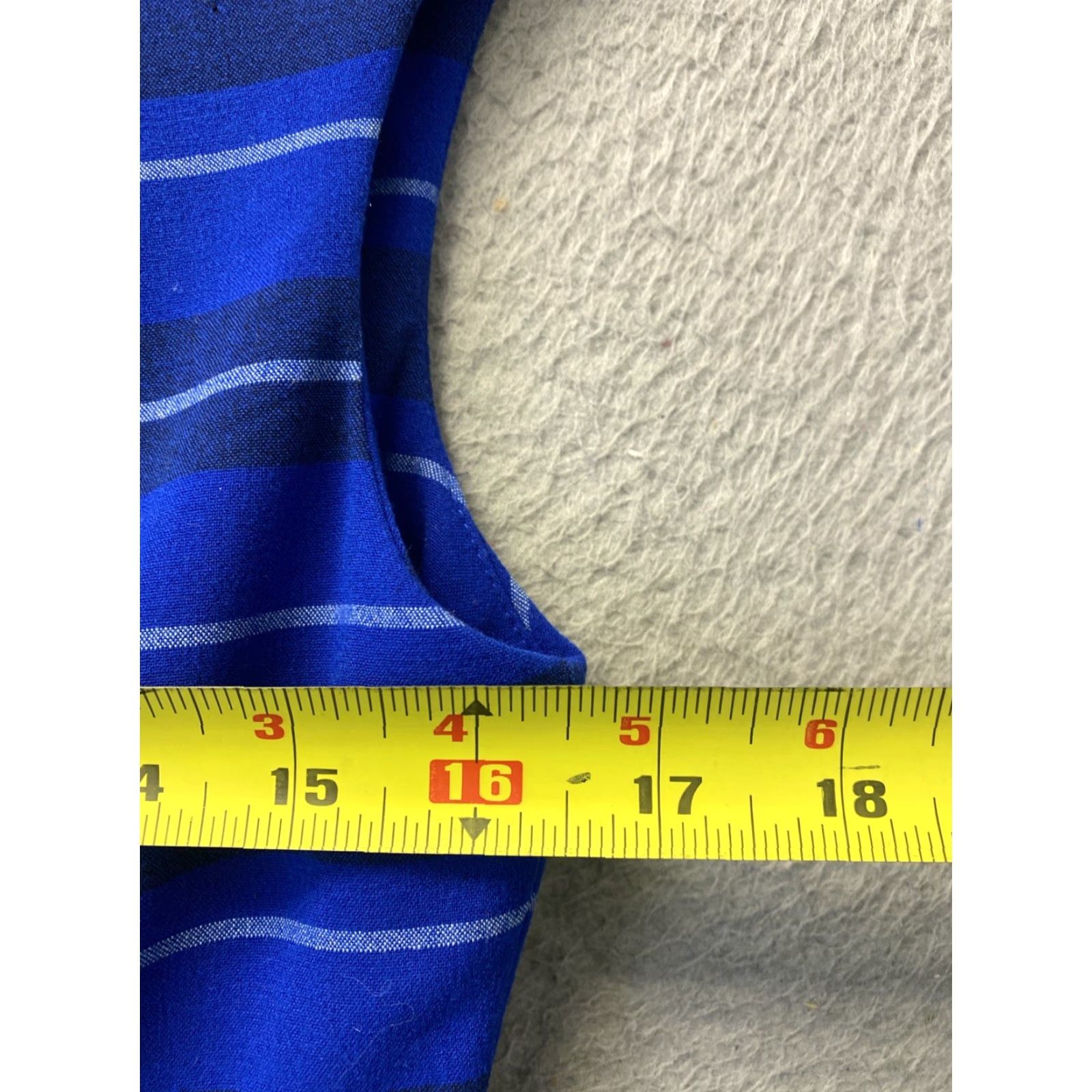 Calvin Klein Calvin Klein Blue Striped Sheath Midi Dress Size 6 No Belt 36-87 Blue / 6 Regular Women Dress Midi Sheath Blue Striped Calvin Klein Size M / US 6-8 / IT 42-44 - 4 Thumbnail