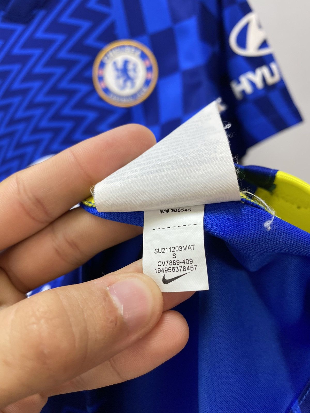 Chelsea Soccer × Nike Chelsea London 2021 2022 Home Soccer Jersey Football Shirt Size US S / EU 44-46 / 1 - 13 Thumbnail