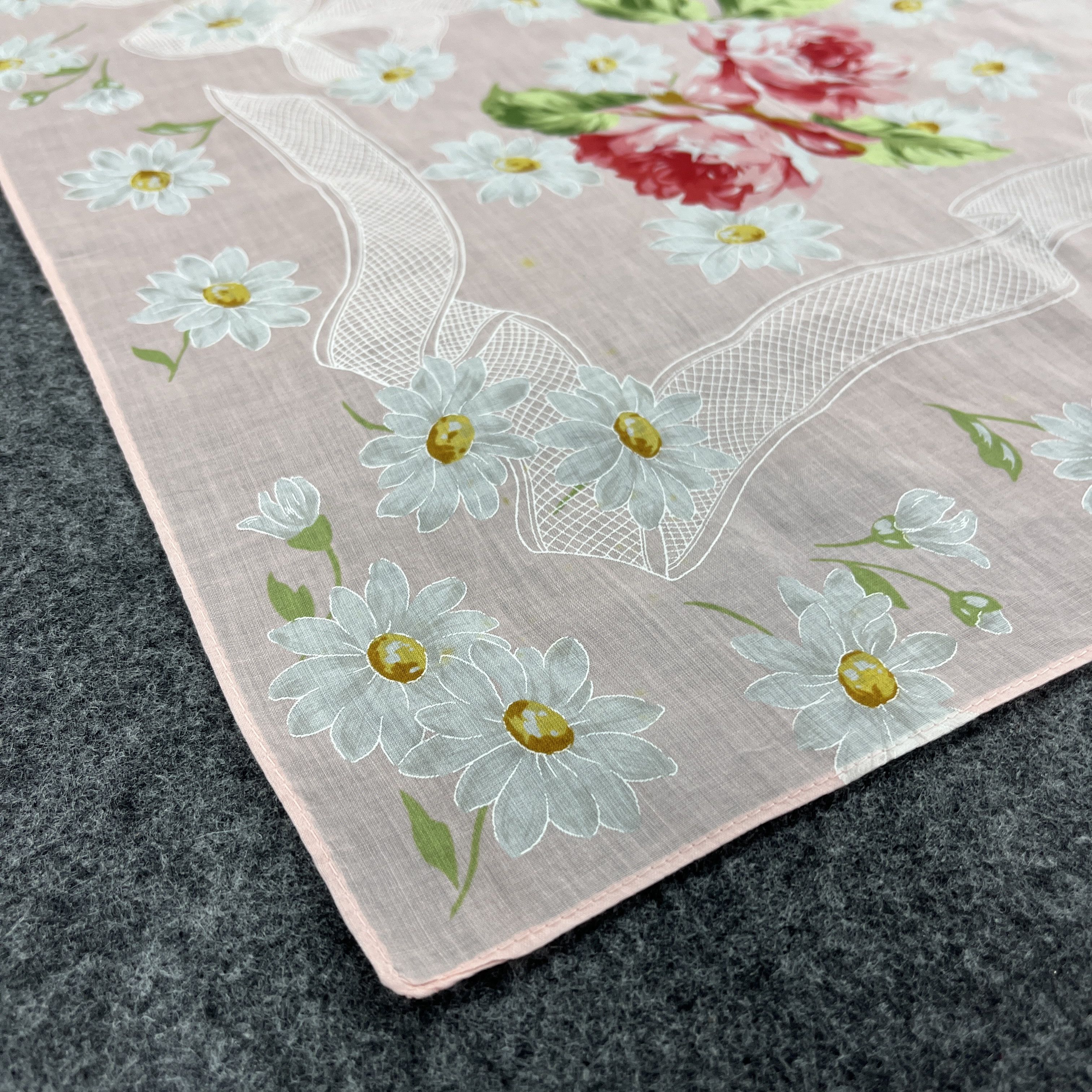 Japanese Brand Hanae Mori Bandana / Handkerchief / Neckerchief B239 Size ONE SIZE - 6 Thumbnail