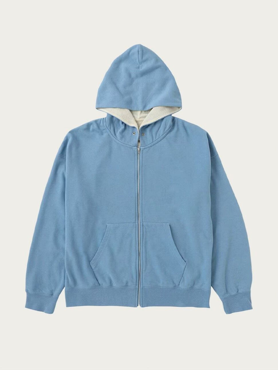 visvim jumbo sb dual hoodie in blue