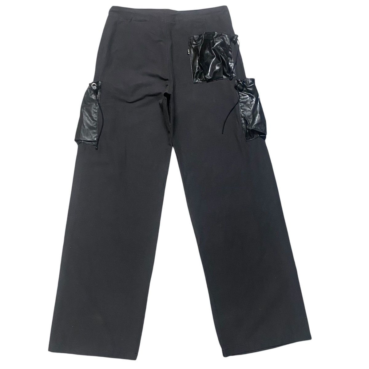 Le Grande Bleu (L.G.B.) MANIAC WORKS Black Cargo Pants Drawstring Size US 32 / EU 48 - 2 Thumbnail
