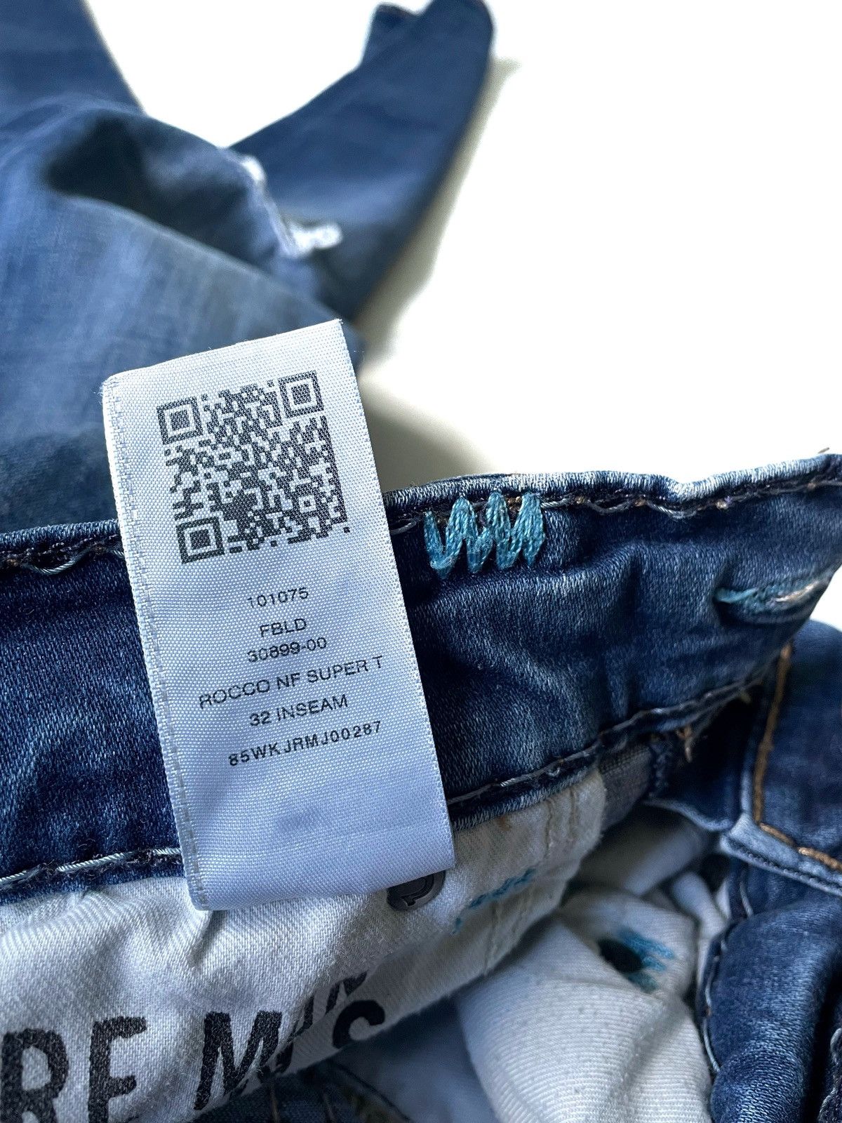 True Religion True Religion Men Blue Jeans Size 32 Super T Relaxed Skinny Size US 32 / EU 48 - 12 Thumbnail