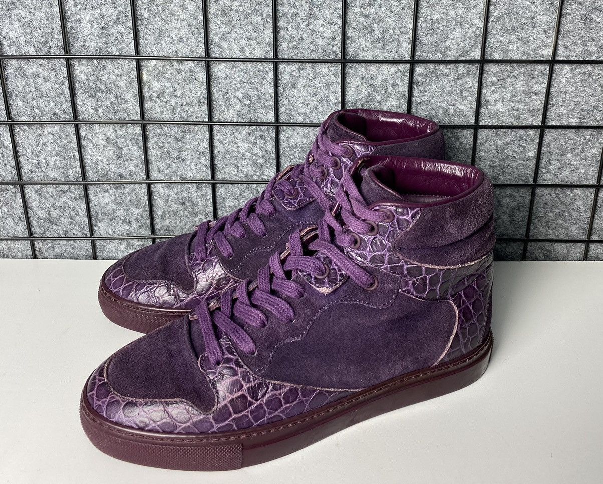 Balenciaga high top suede best sale